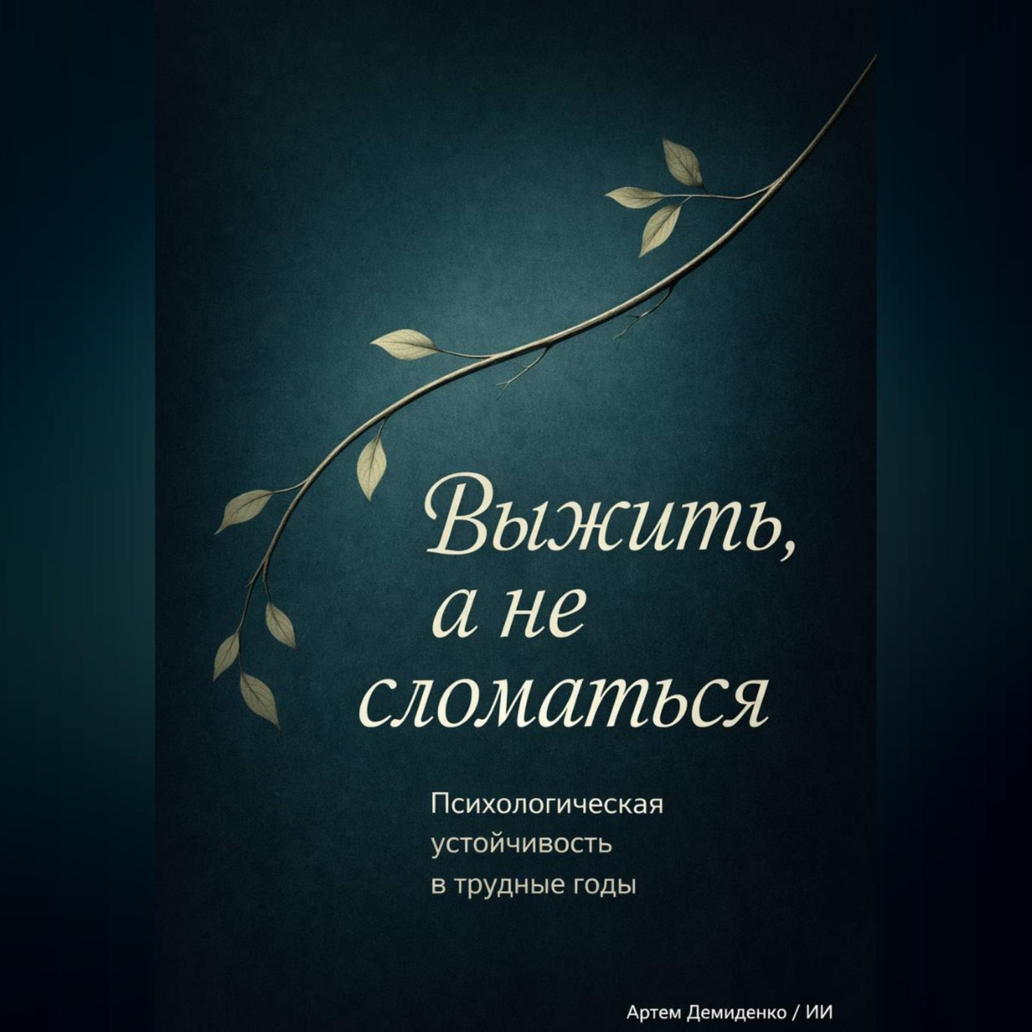 Обложка книги «Выжить, а не сломаться: Психологическая устойчивость в трудные годы»