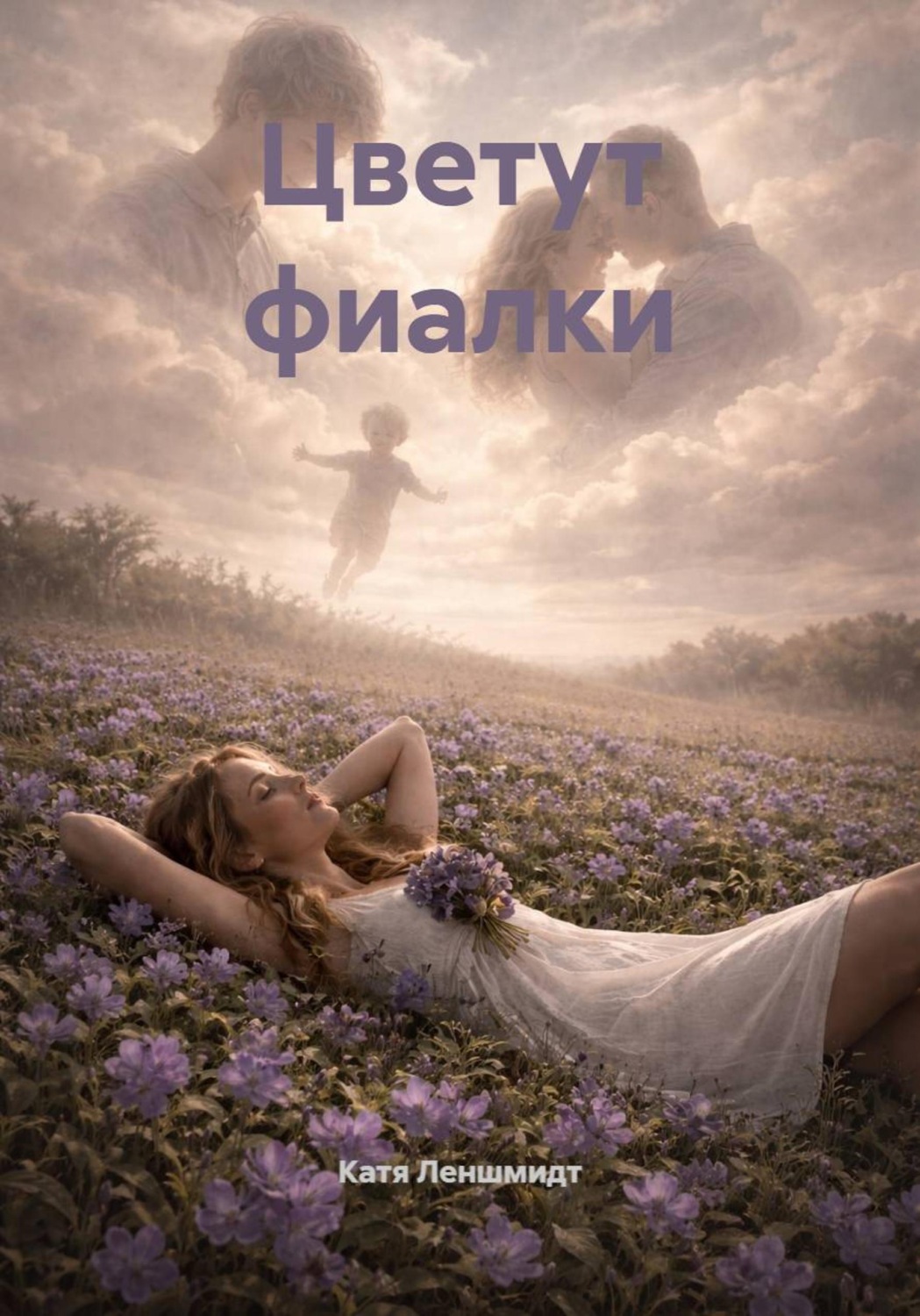 Обложка книги «Цветут фиалки»