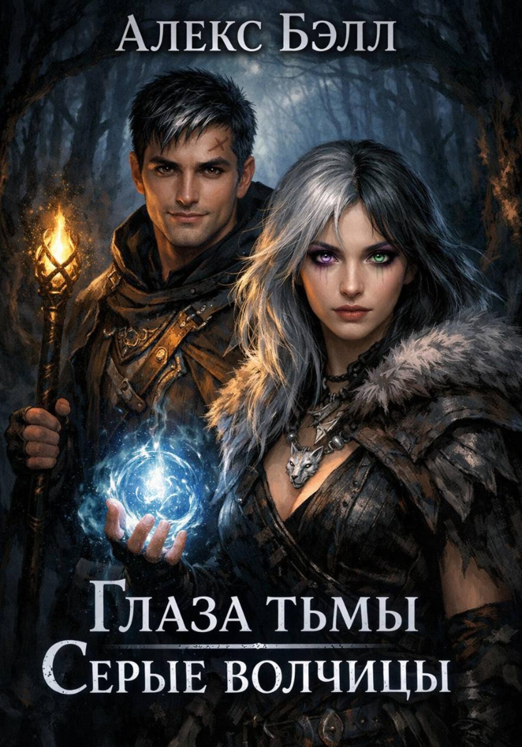 Обложка книги «Глаза тьмы: Серые волчицы»