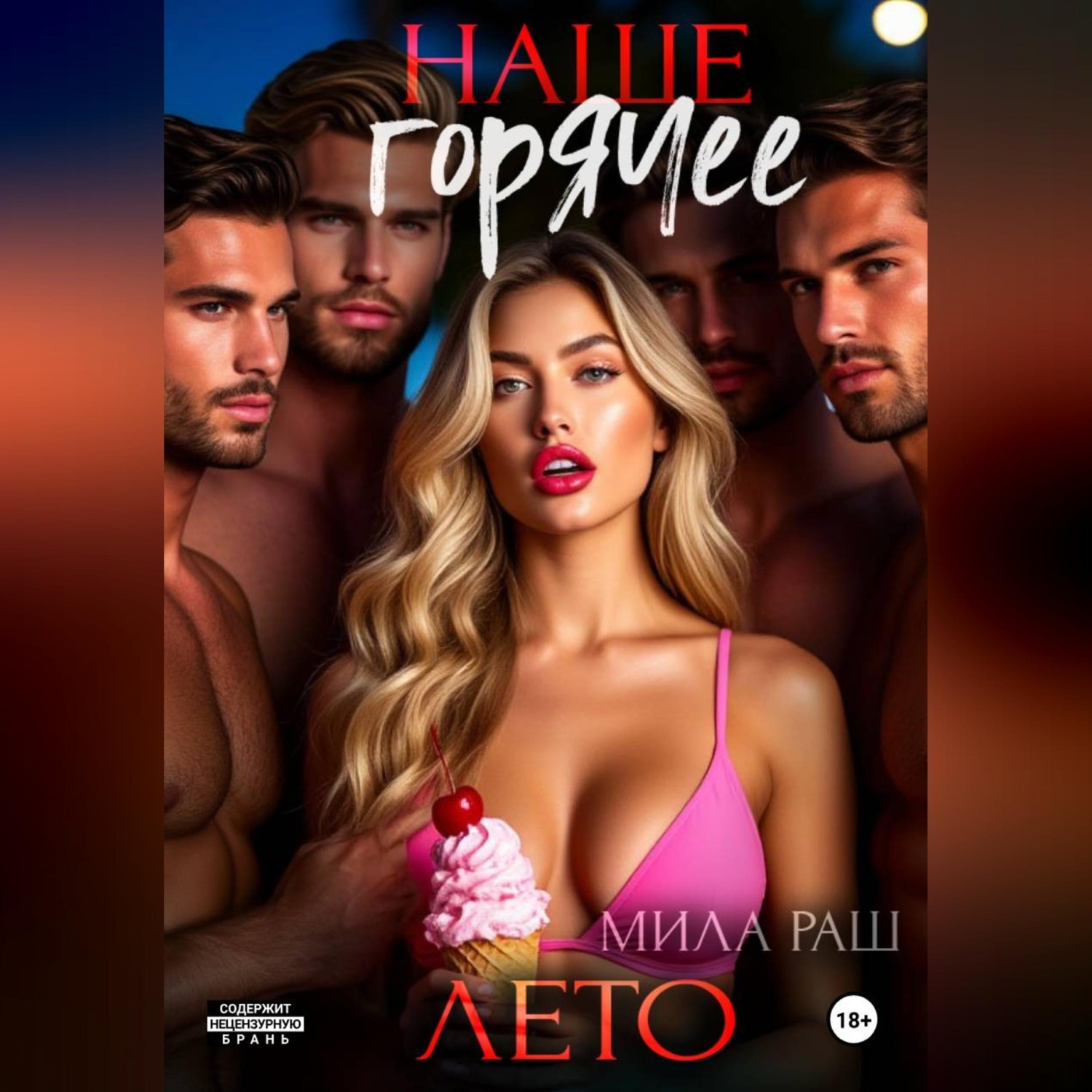 Обложка книги «Наше горячее лето»