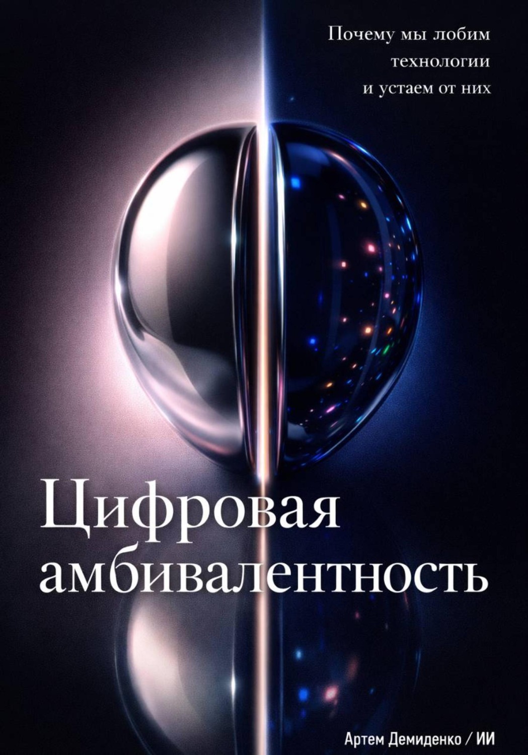 Обложка книги «Цифровая амбивалентность: Почему мы любим технологии и устаем от них»