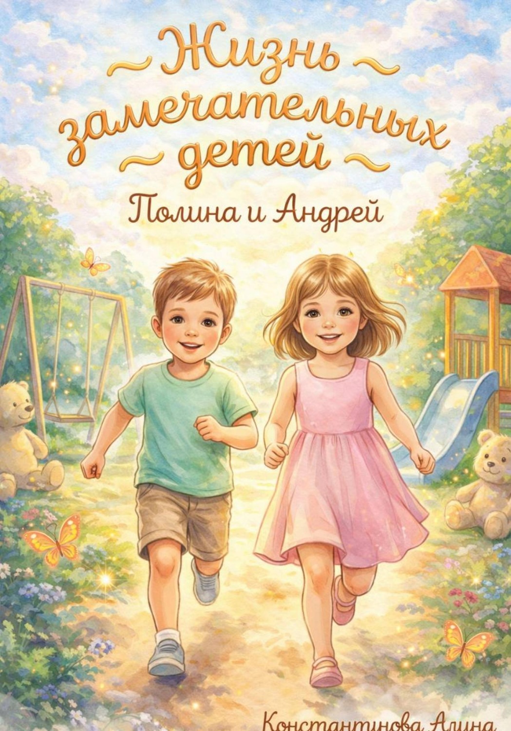 Обложка книги «Жизнь замечательных детей: Полина и Андрей»