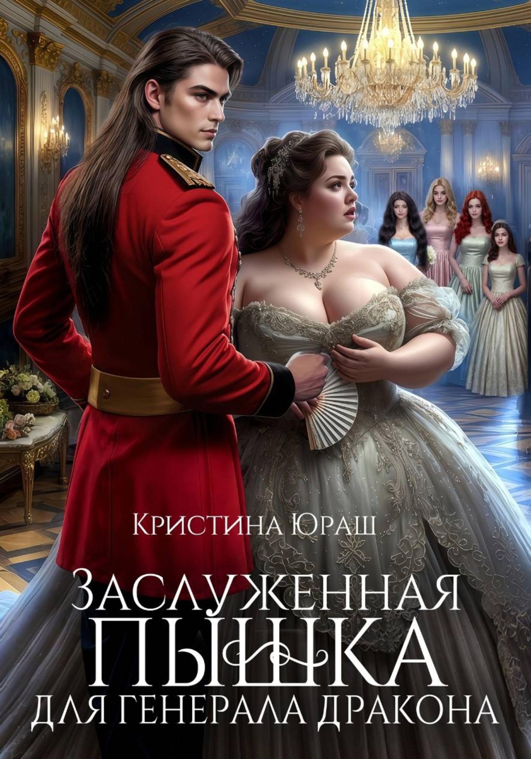 Обложка книги «Заслуженная пышка для генерала дракона»