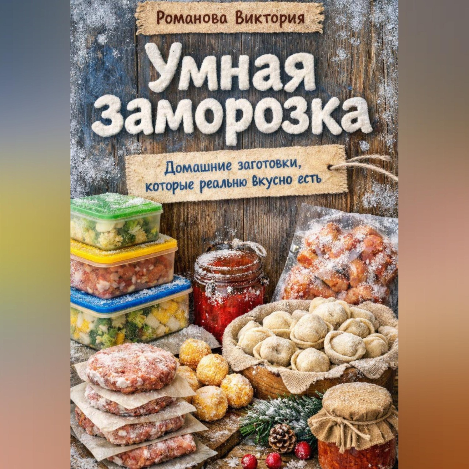 Обложка книги «Умная заморозка: домашние заготовки, которые реально вкусно есть»