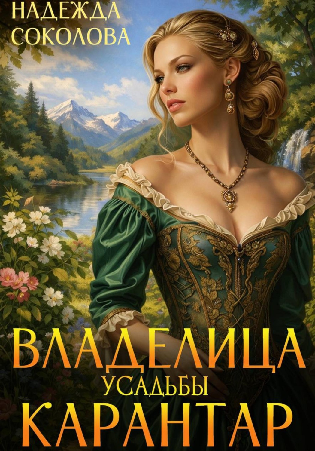 Обложка книги «Владелица усадьбы Карантар»