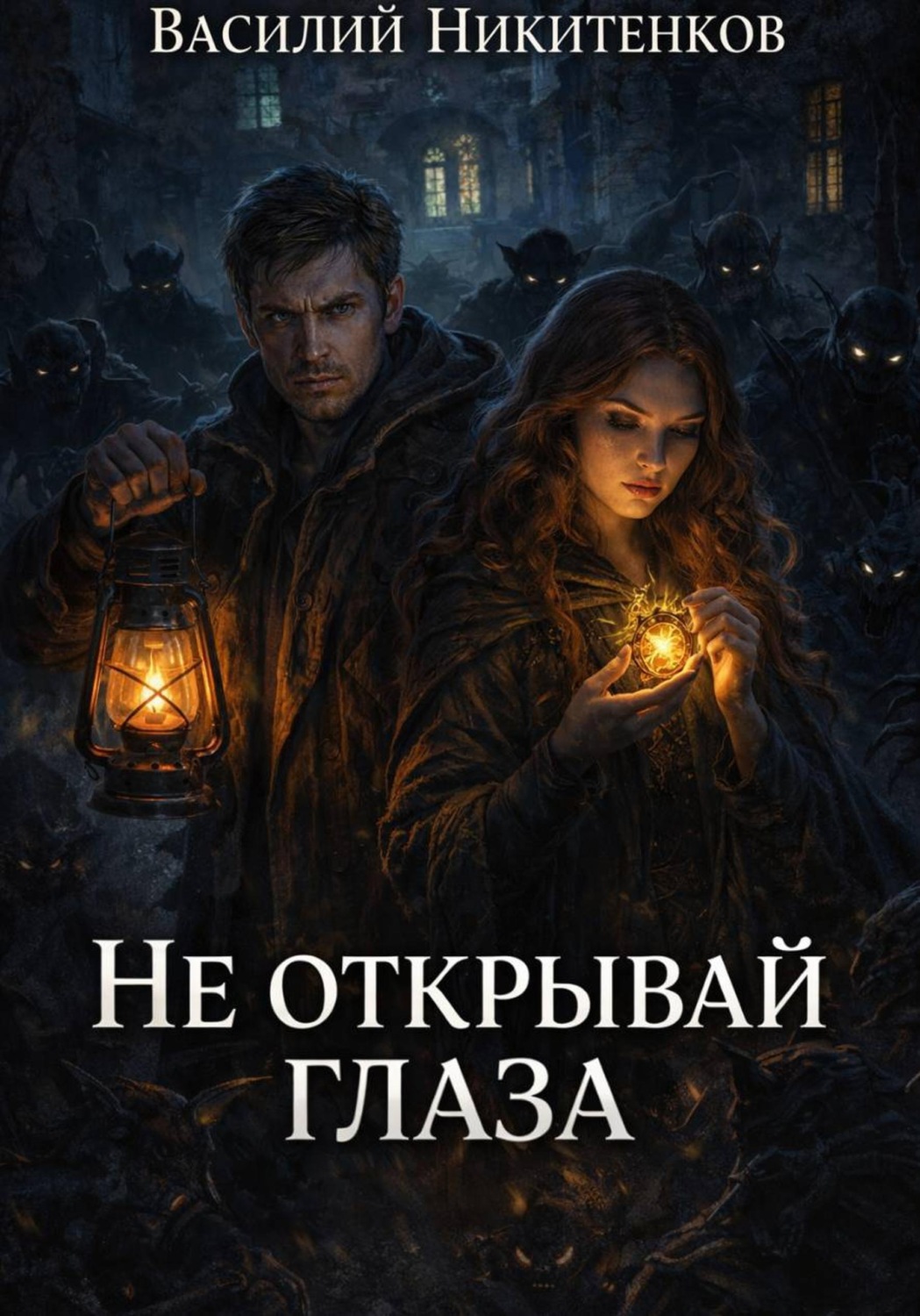 Обложка книги «Не открывай глаза»