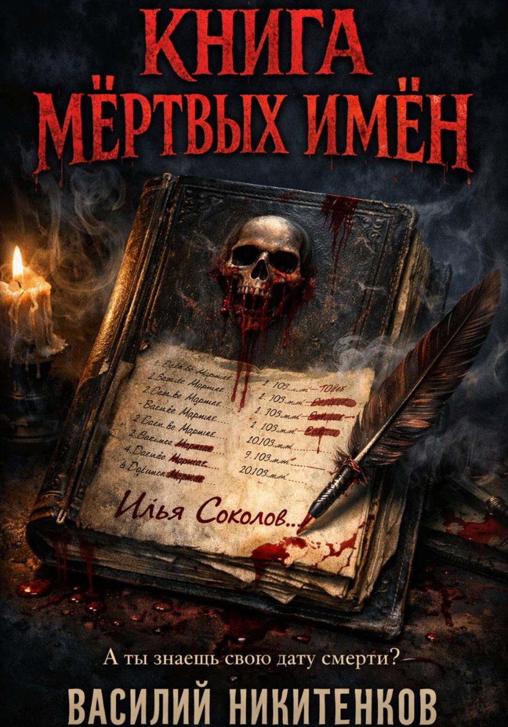 Обложка книги «Книга мёртвых имён»