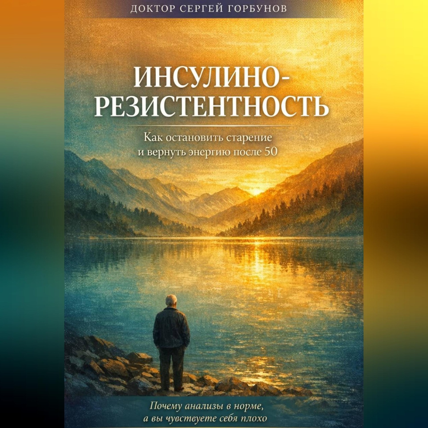 Обложка книги «Инсулинорезистентность: Как остановить старение и вернуть энергию после 50. Почему анализы в норме, а вы чувствуете себя плохо»