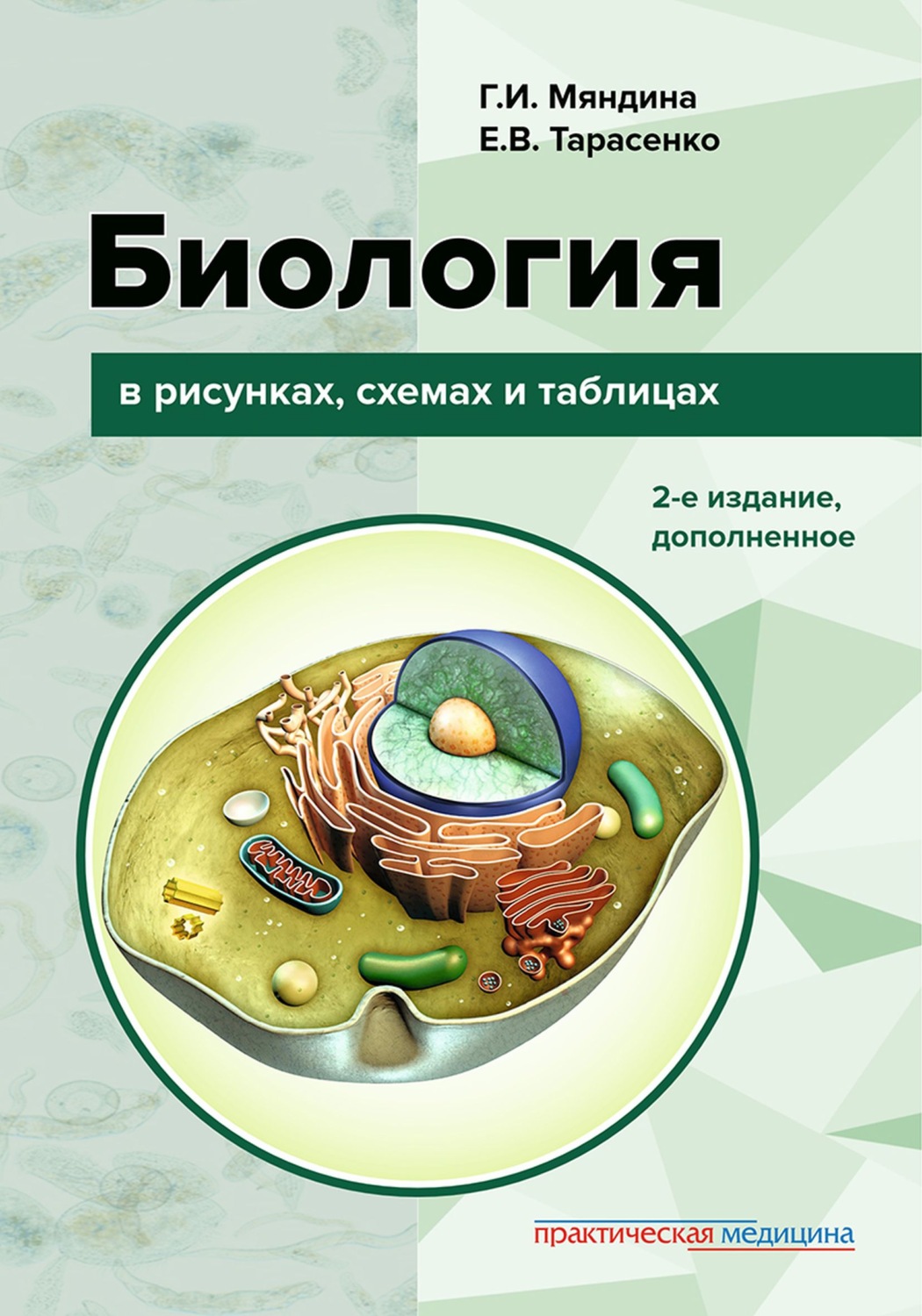 Обложка книги «Биология в рисунках, схемах и таблицах»