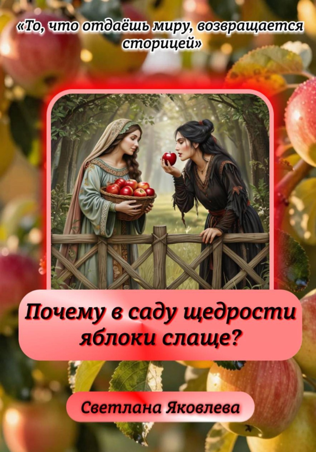 Обложка книги «Почему в саду щедрости яблоки слаще?»