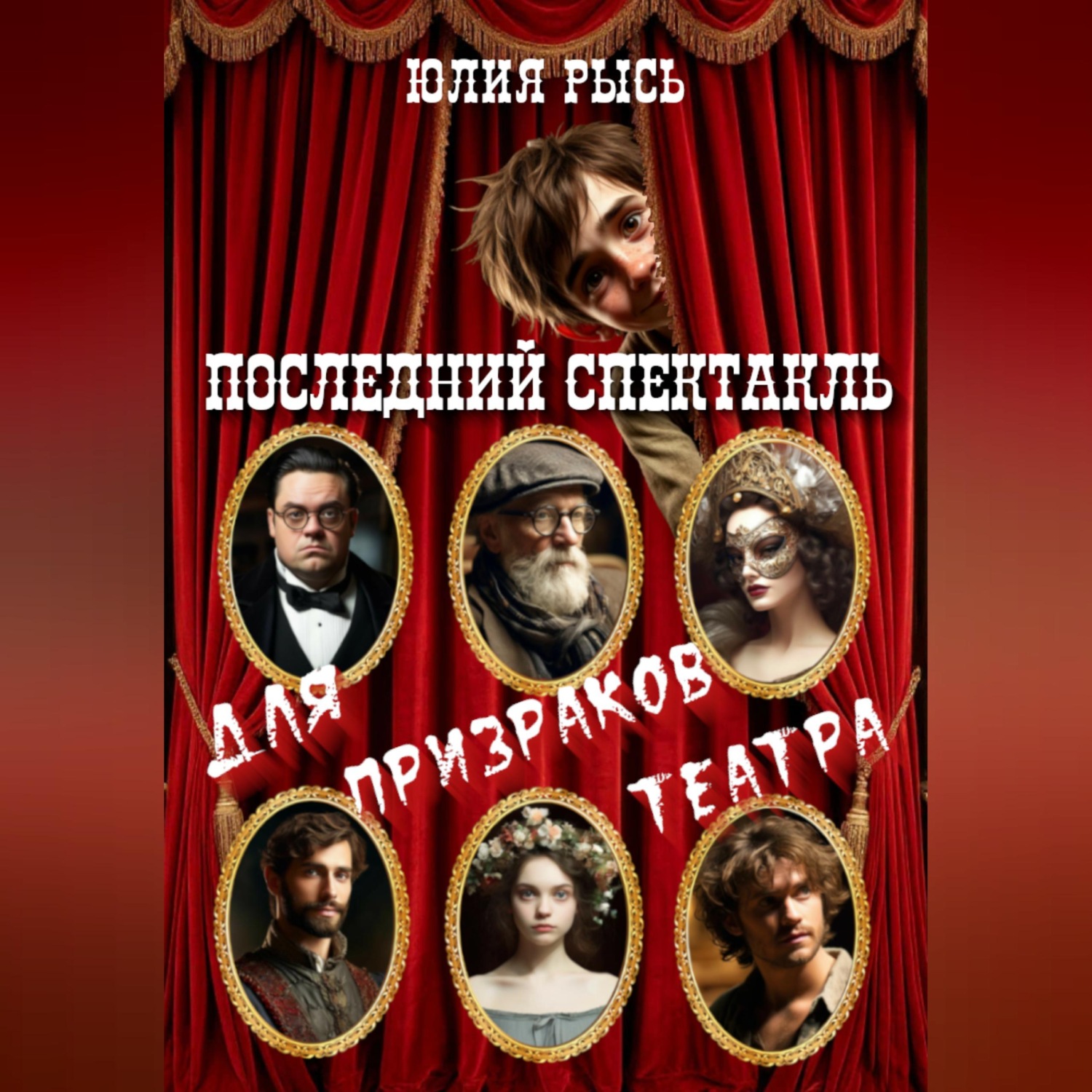 Обложка книги «Последний спектакль для призраков театра»