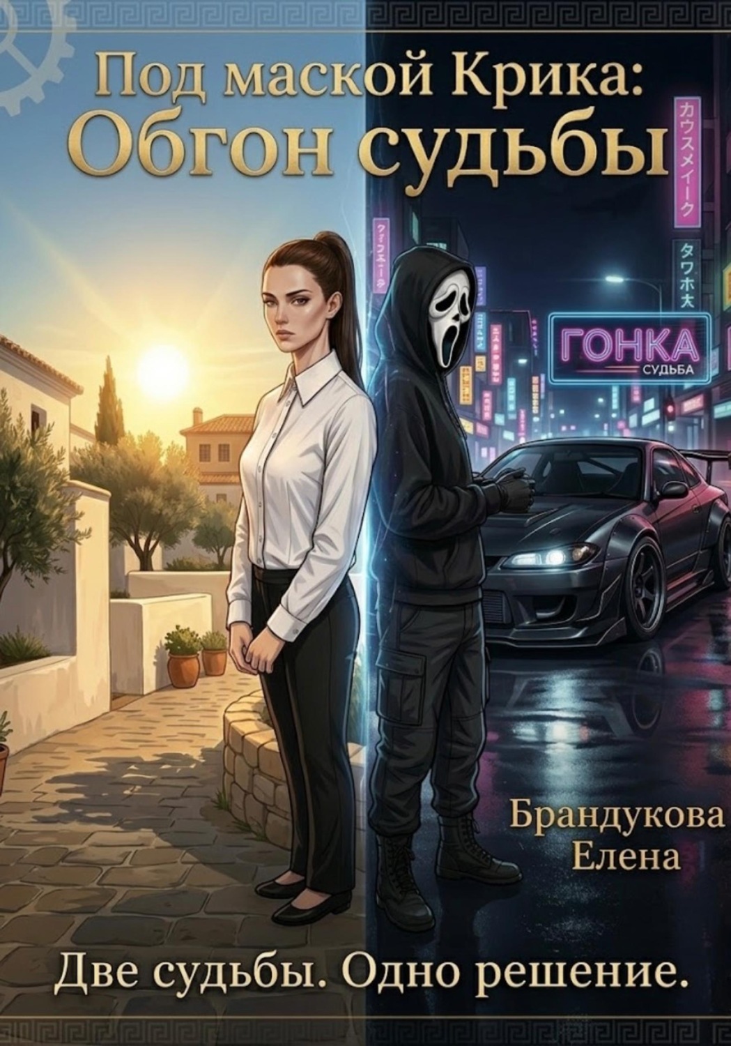 Обложка книги «Под маской Крика: Обгон судьбы»