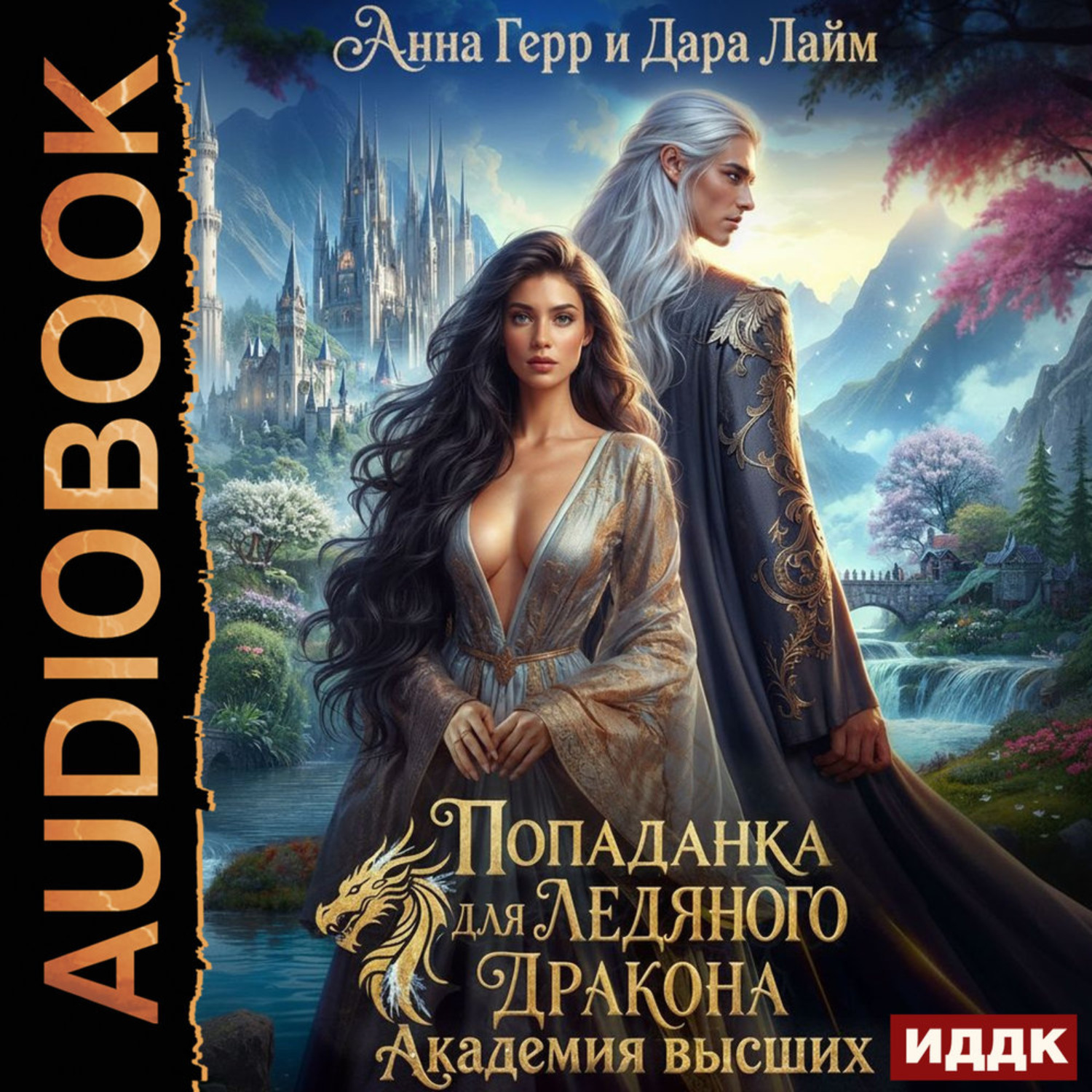 Обложка книги «Попаданка для Ледяного Дракона. Академия высших»