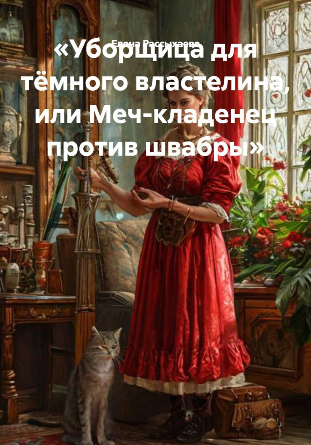 Обложка книги «Уборщица для тёмного властелина, или Меч-кладенец против швабры»