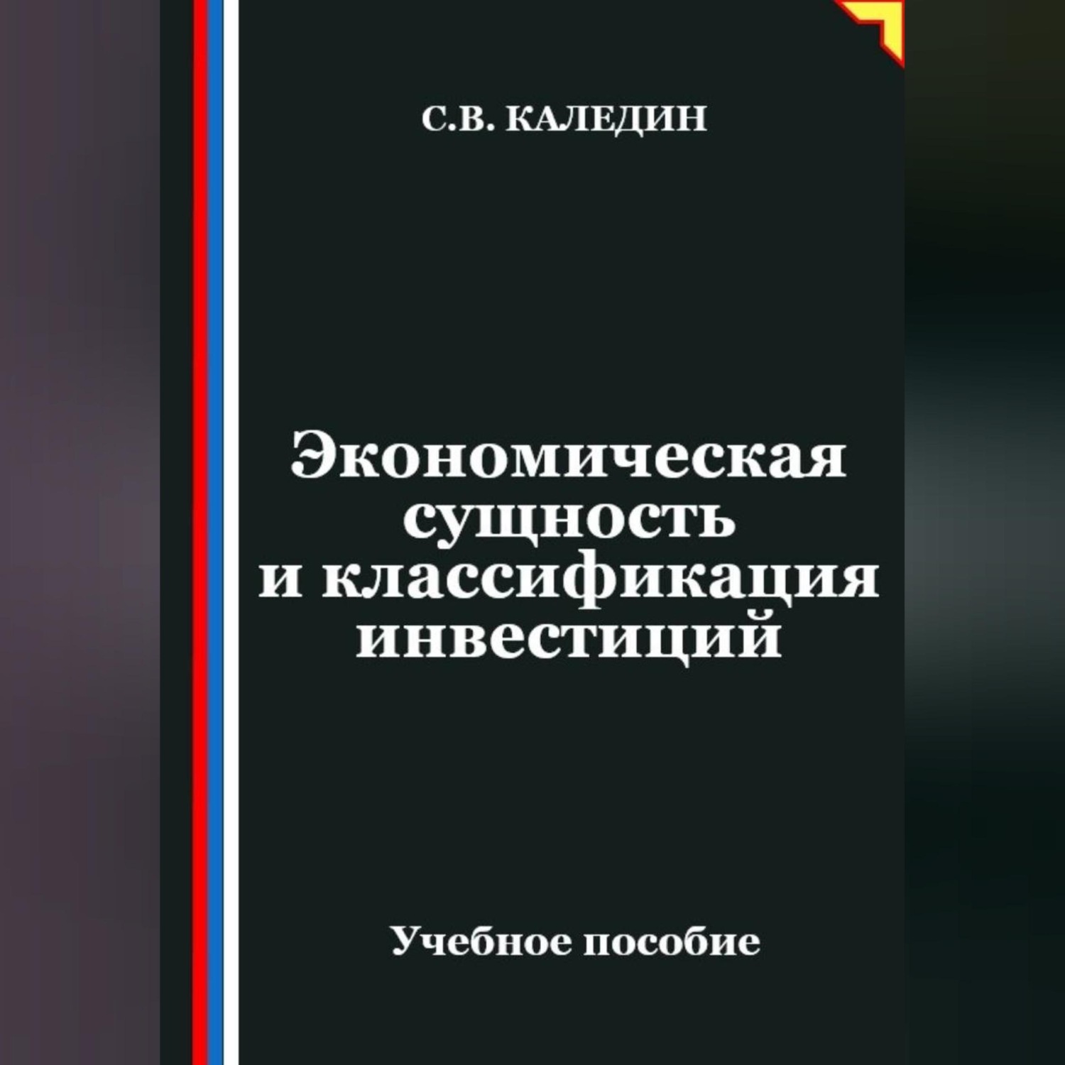 Обложка книги «Экономическая сущность и классификация инвестиций»
