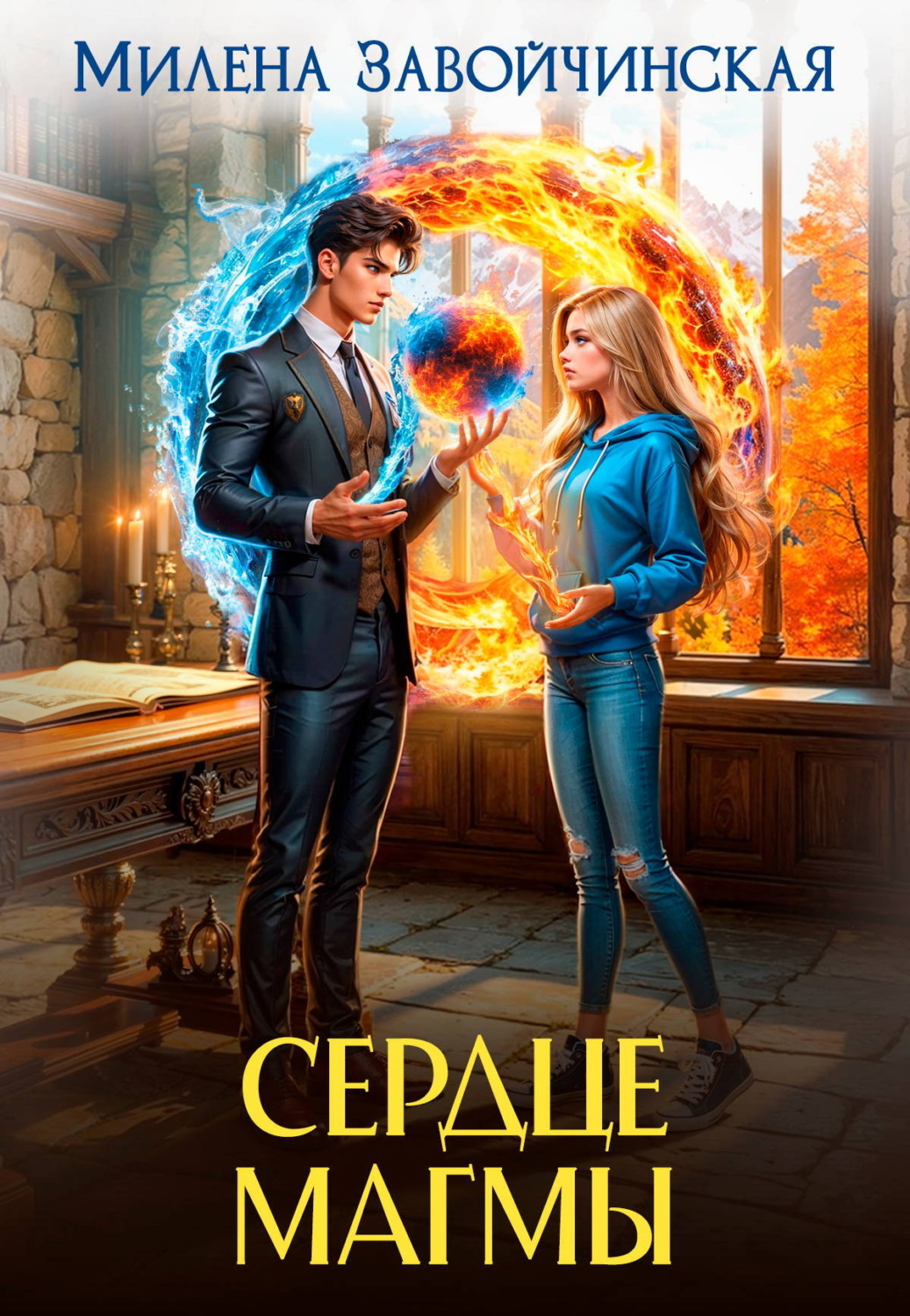 Обложка книги «Сердце магмы»