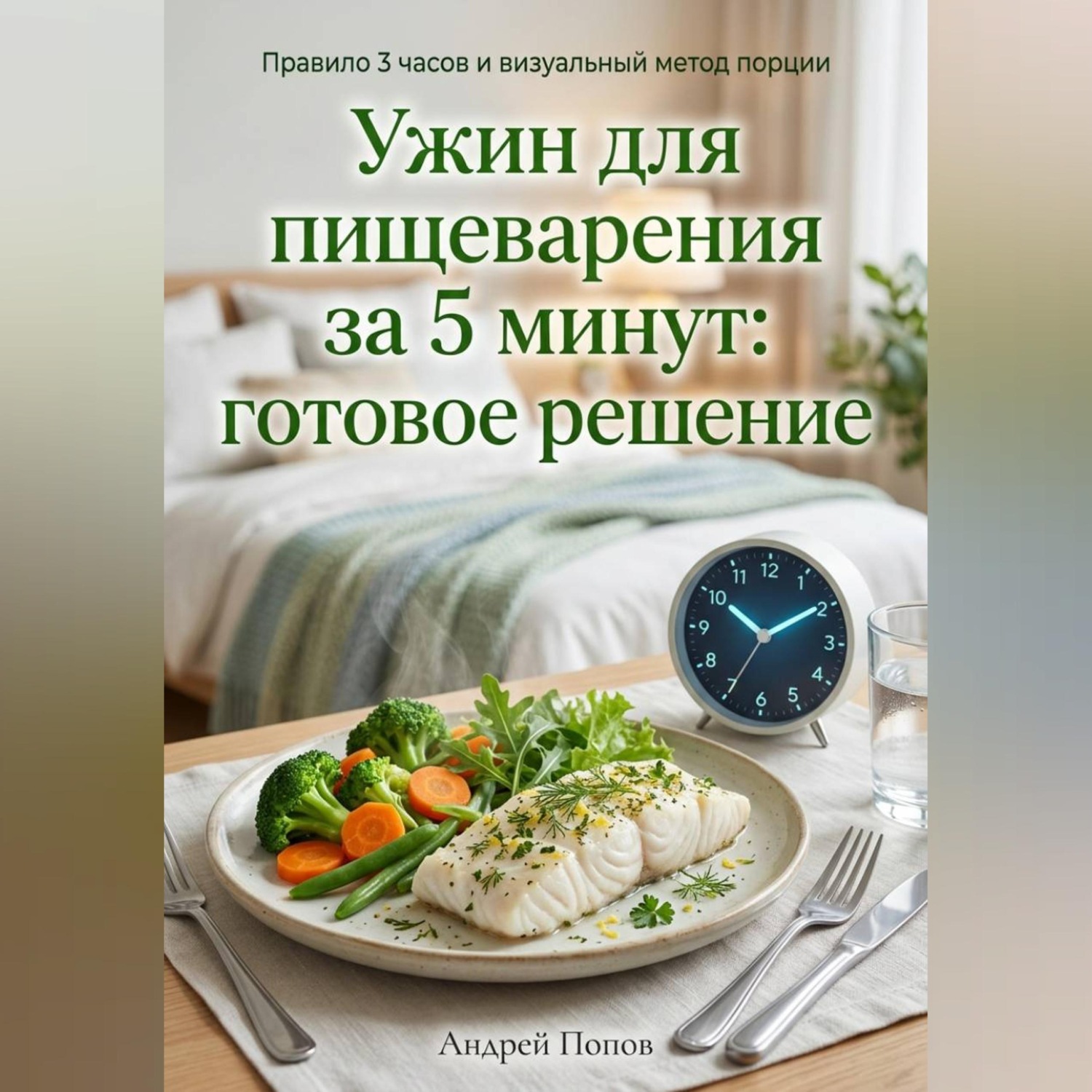 Обложка книги «Ужин для пищеварения за 5 минут: готовое решение»