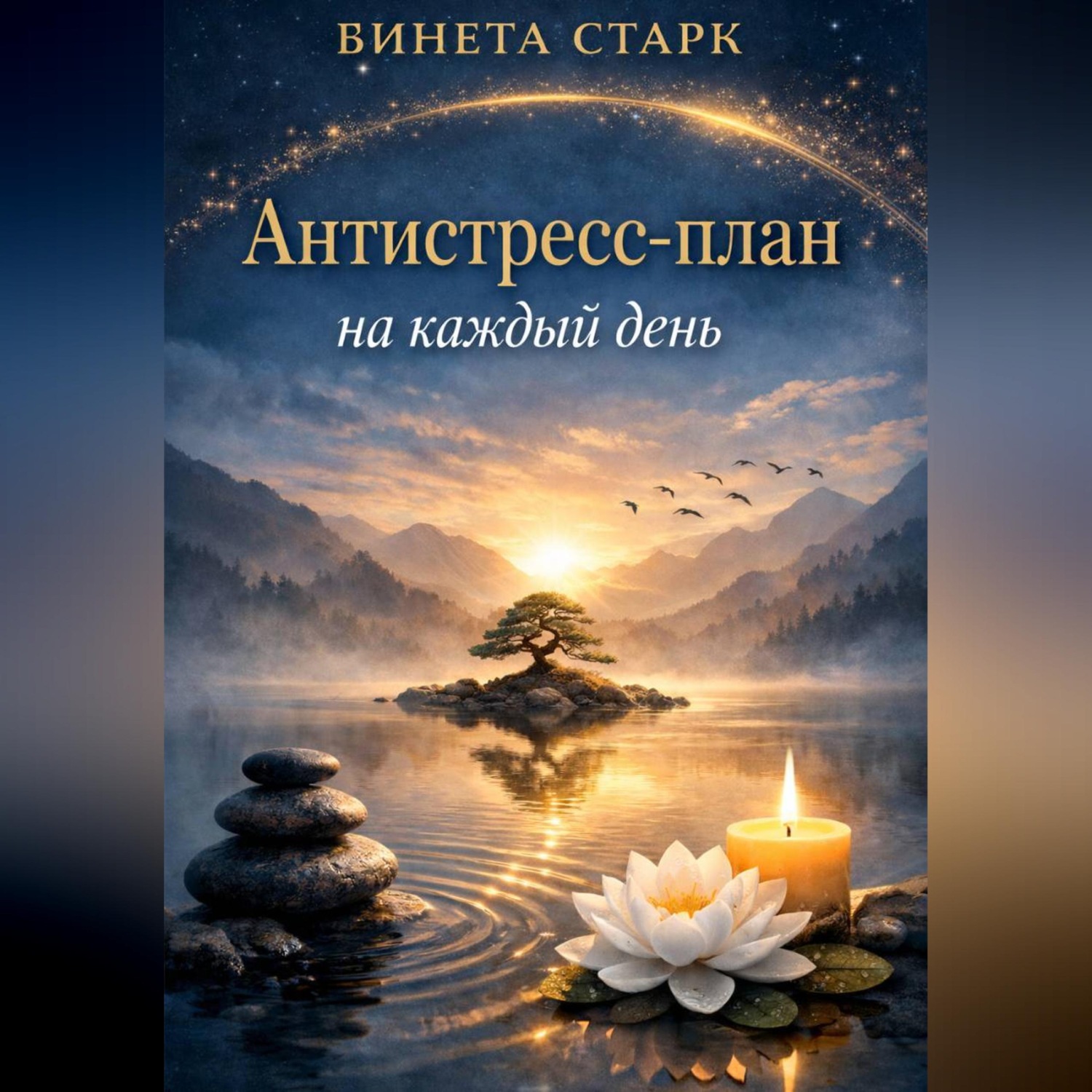 Обложка книги «Антистресс-план на каждый день»
