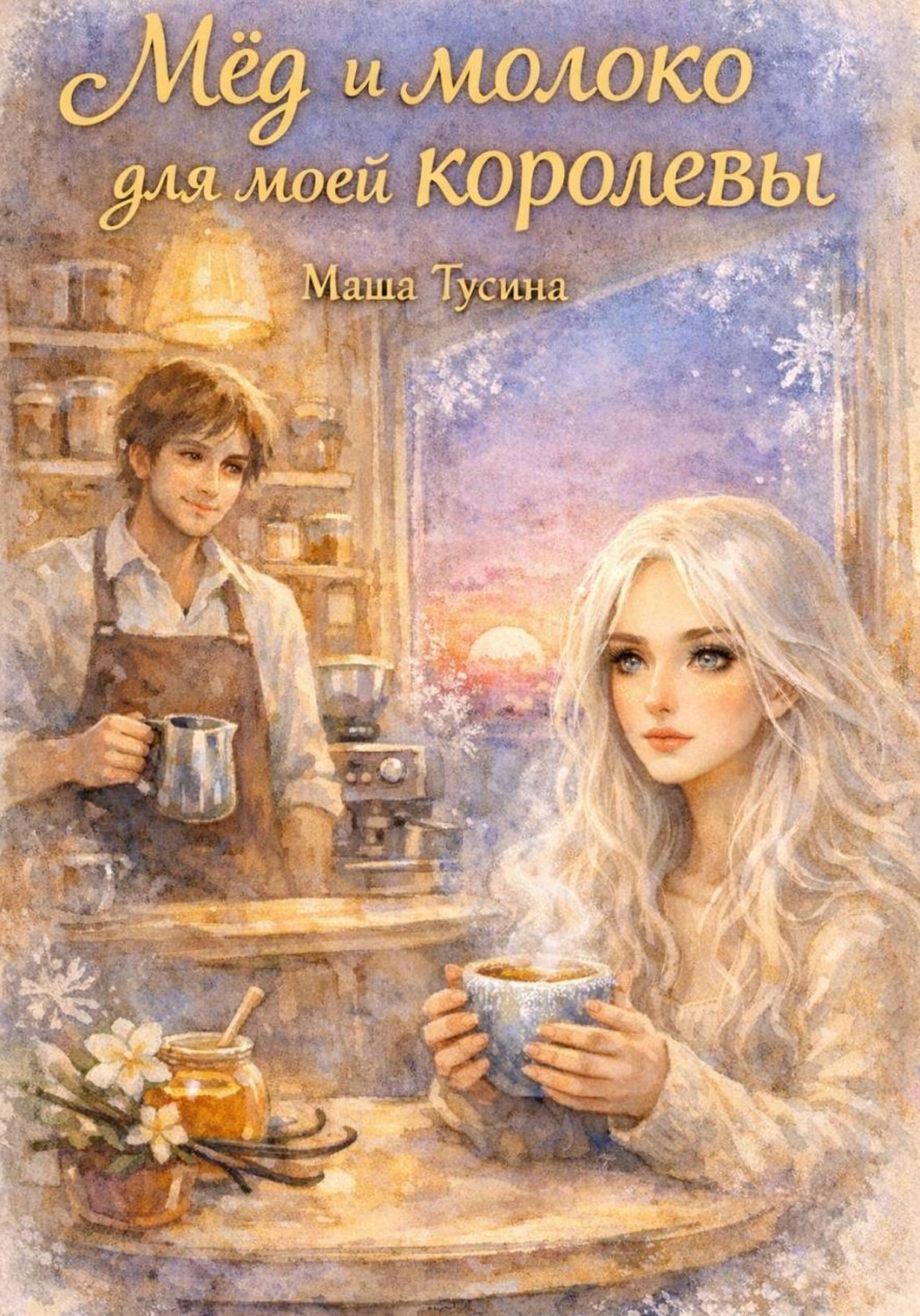 Обложка книги «Мёд и молоко для моей королевы»