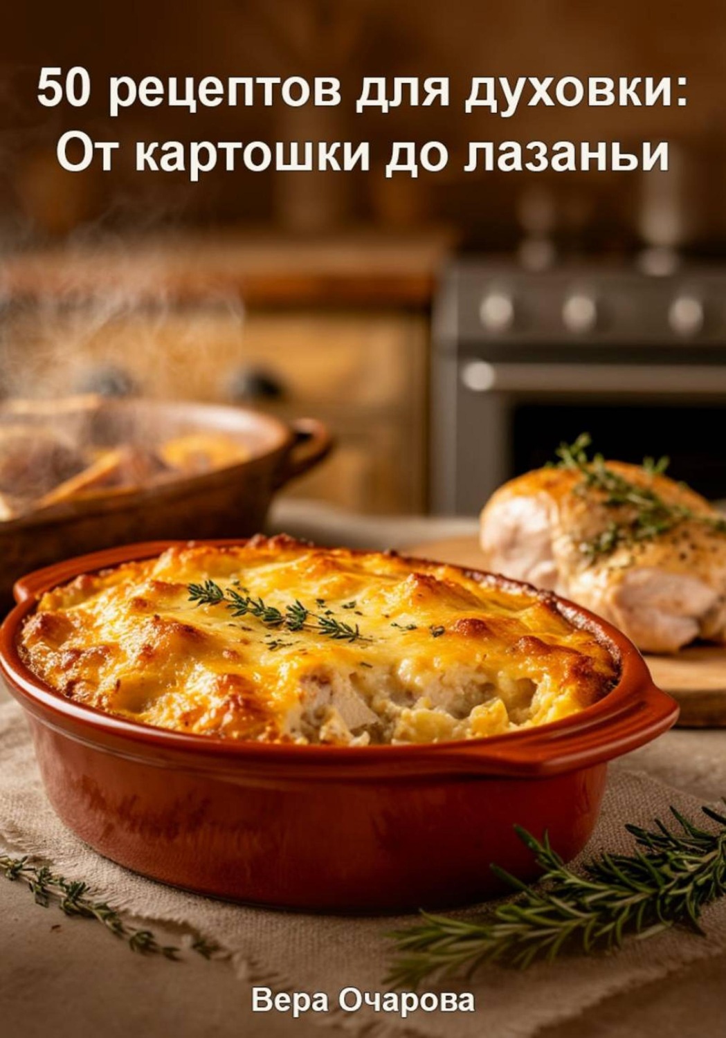 Обложка книги «50 рецептов для духовки: От картошки до лазаньи»