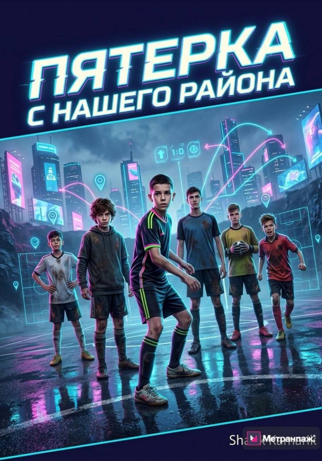 Обложка книги «Железная пятёрка с нашего района»