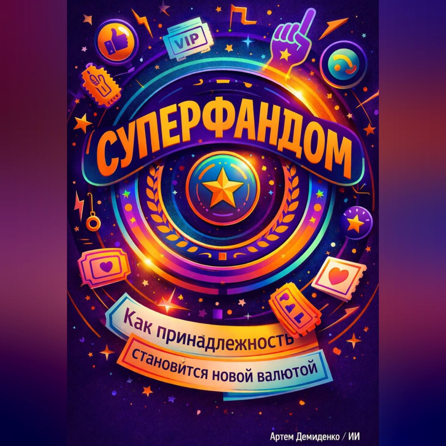 Обложка книги «Суперфандом: Как принадлежность становится новой валютой»