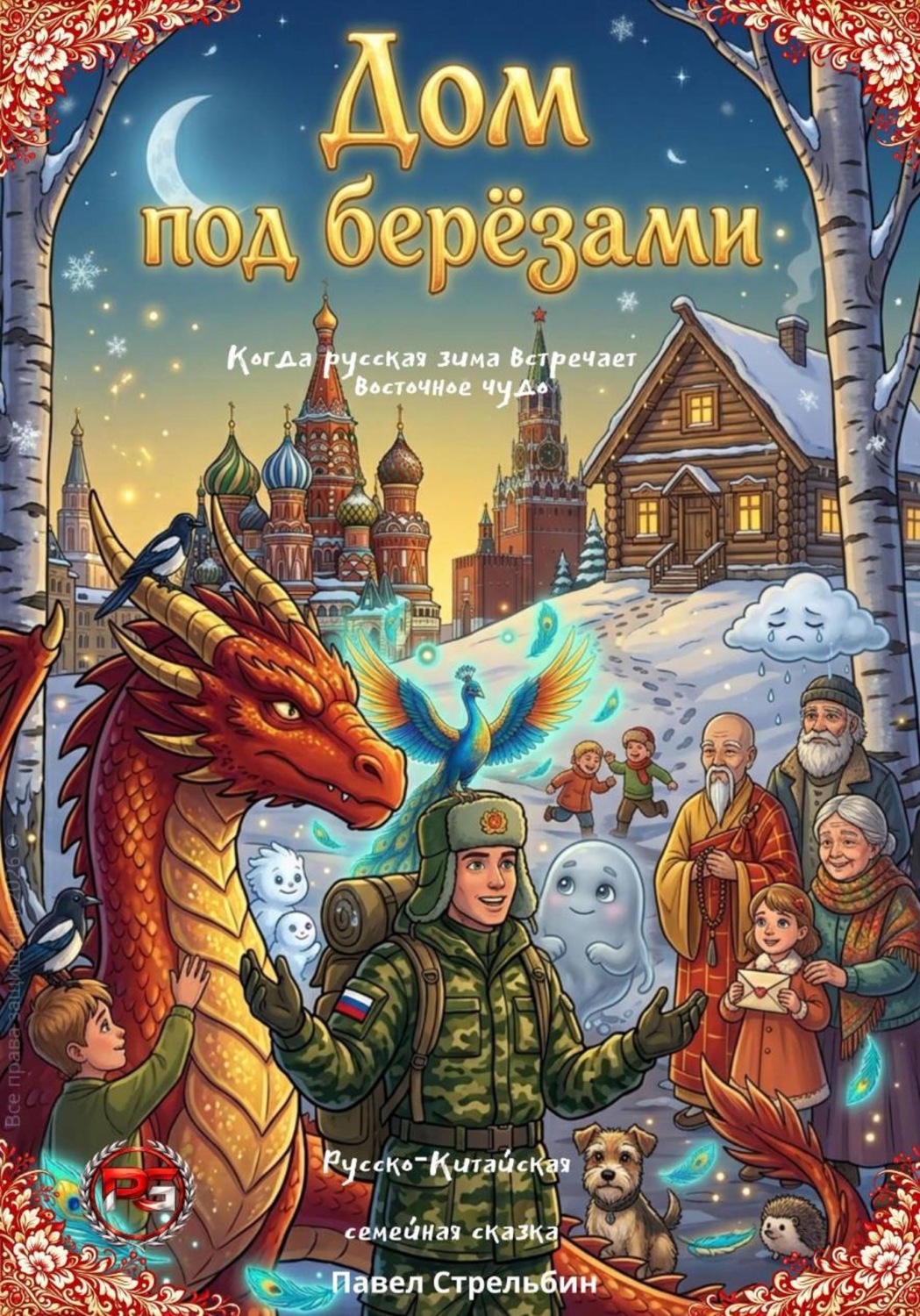 Обложка книги «Дом под берёзами»