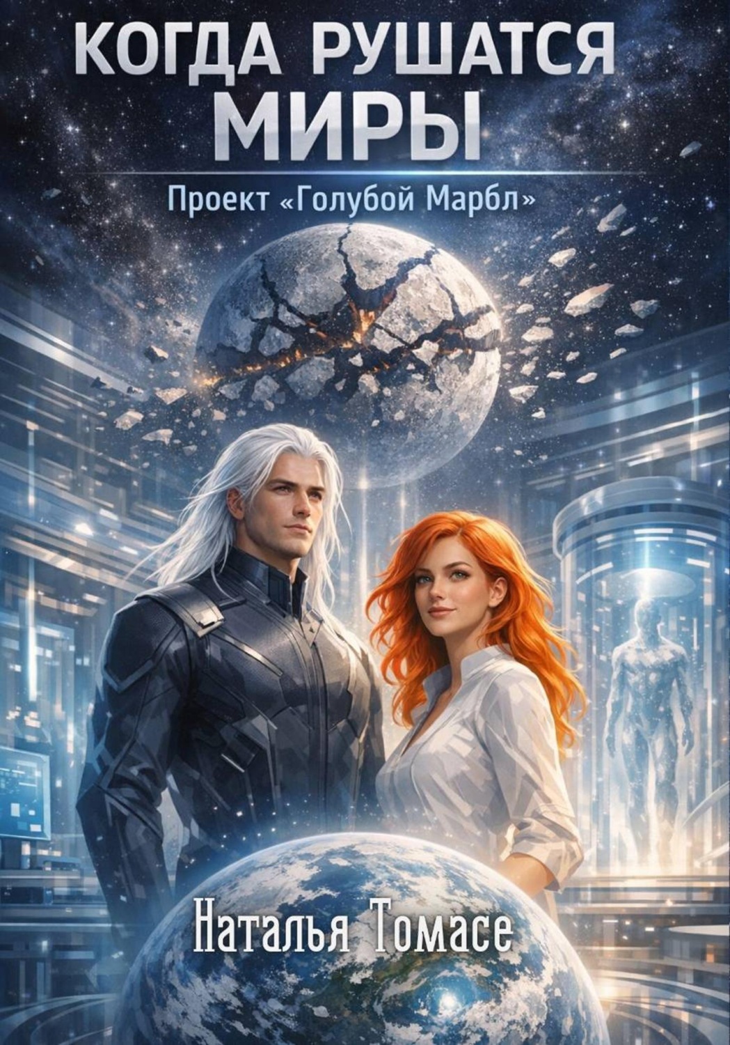 Обложка книги «Когда рушатся миры. Проект «Голубой Марбл»»