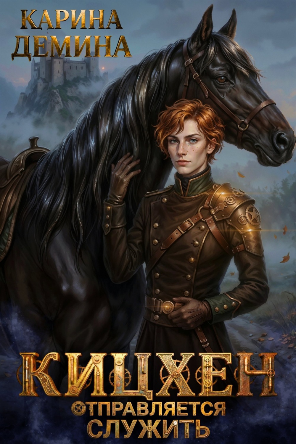 Обложка книги «Кицхен отправляется служить»
