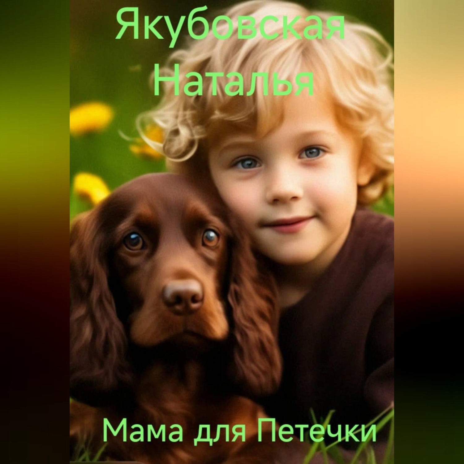 Обложка книги «Мама для Петечки»