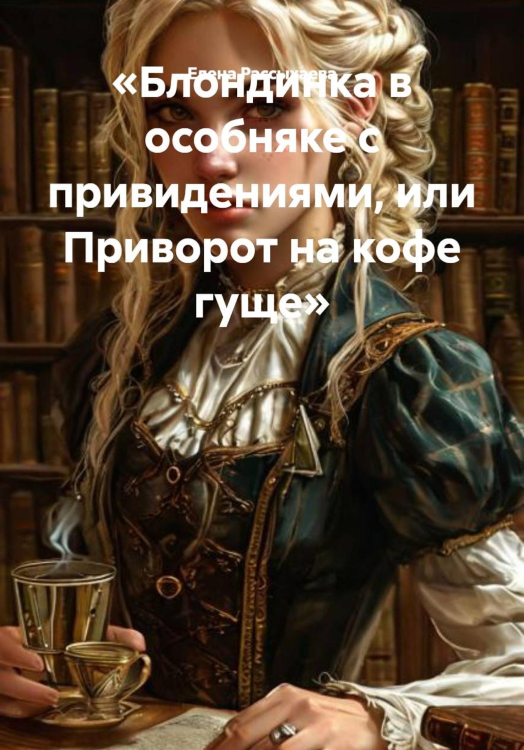 Обложка книги «Блондинка в особняке с привидениями, или Приворот на кофе гуще»