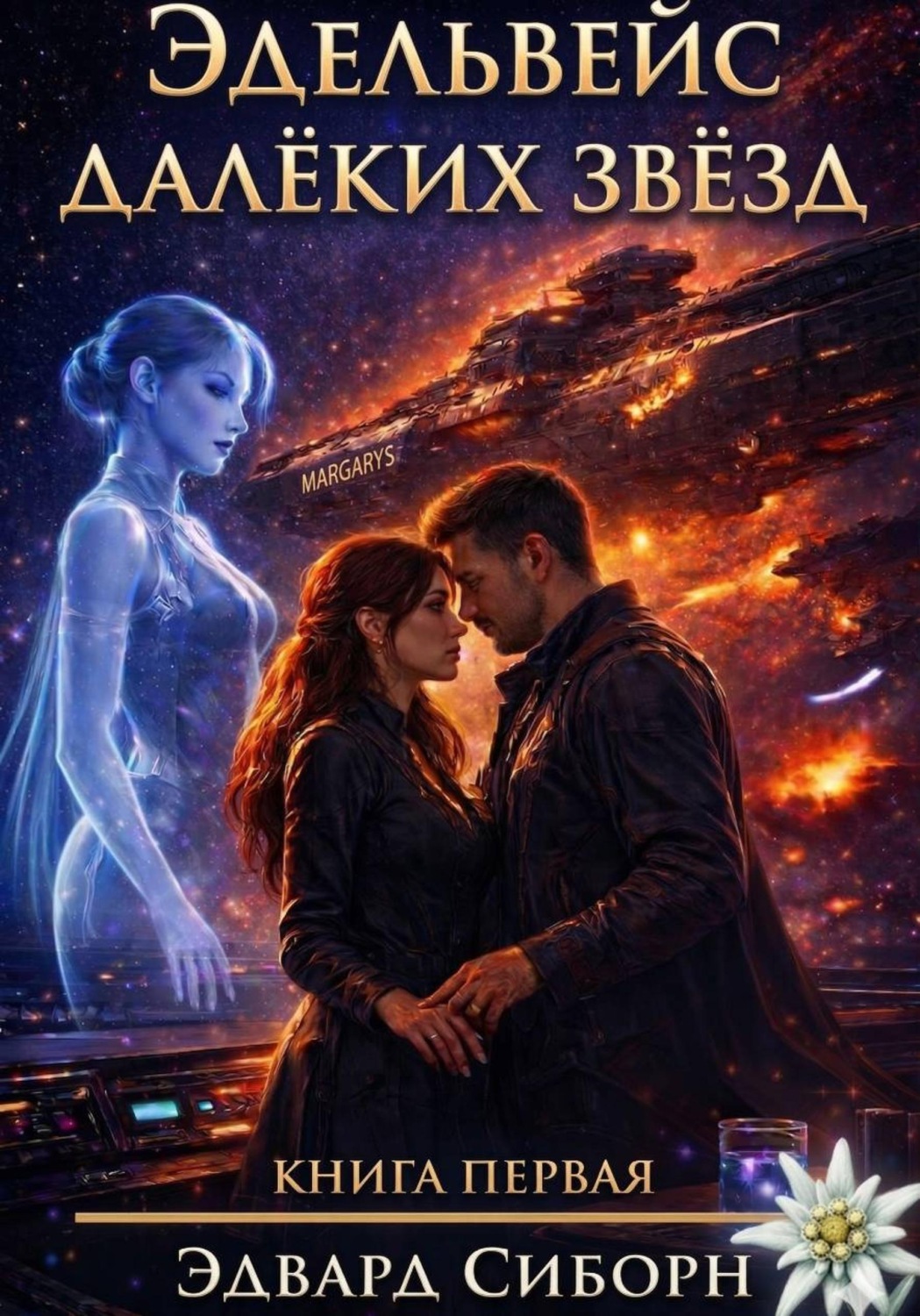Обложка книги «Эдельвейс далёких звёзд. Книга 1»