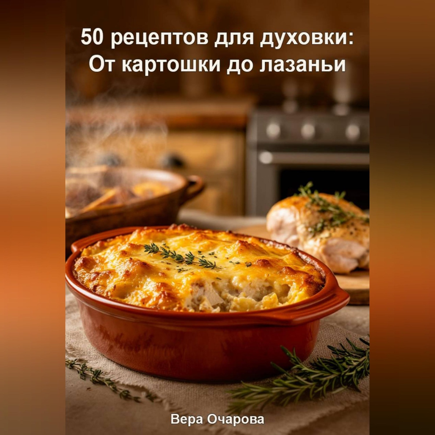 Обложка книги «50 рецептов для духовки: От картошки до лазаньи»