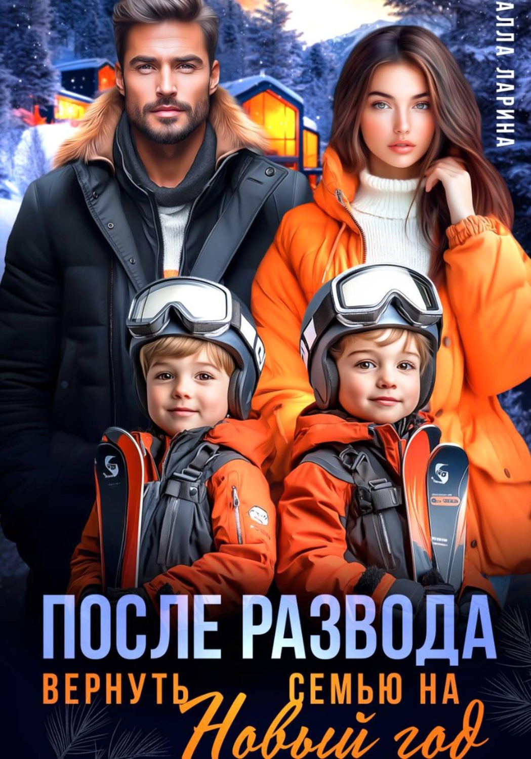 Обложка книги «После развода. Вернуть семью на Новый год»