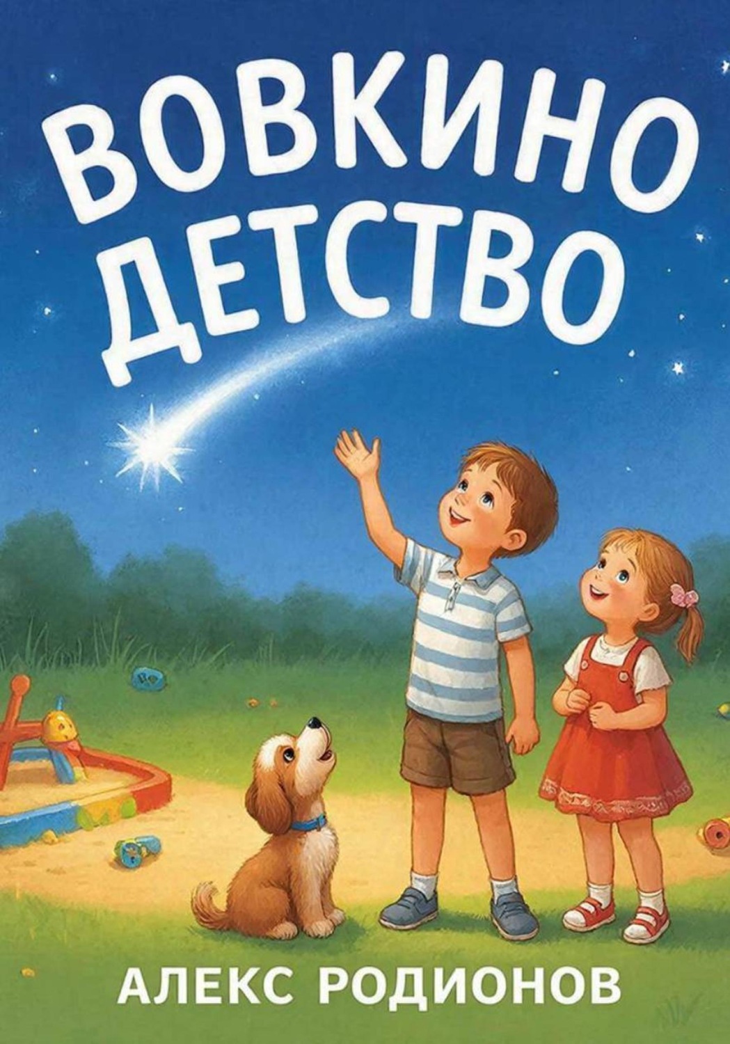 Обложка книги «Вовкино детство»