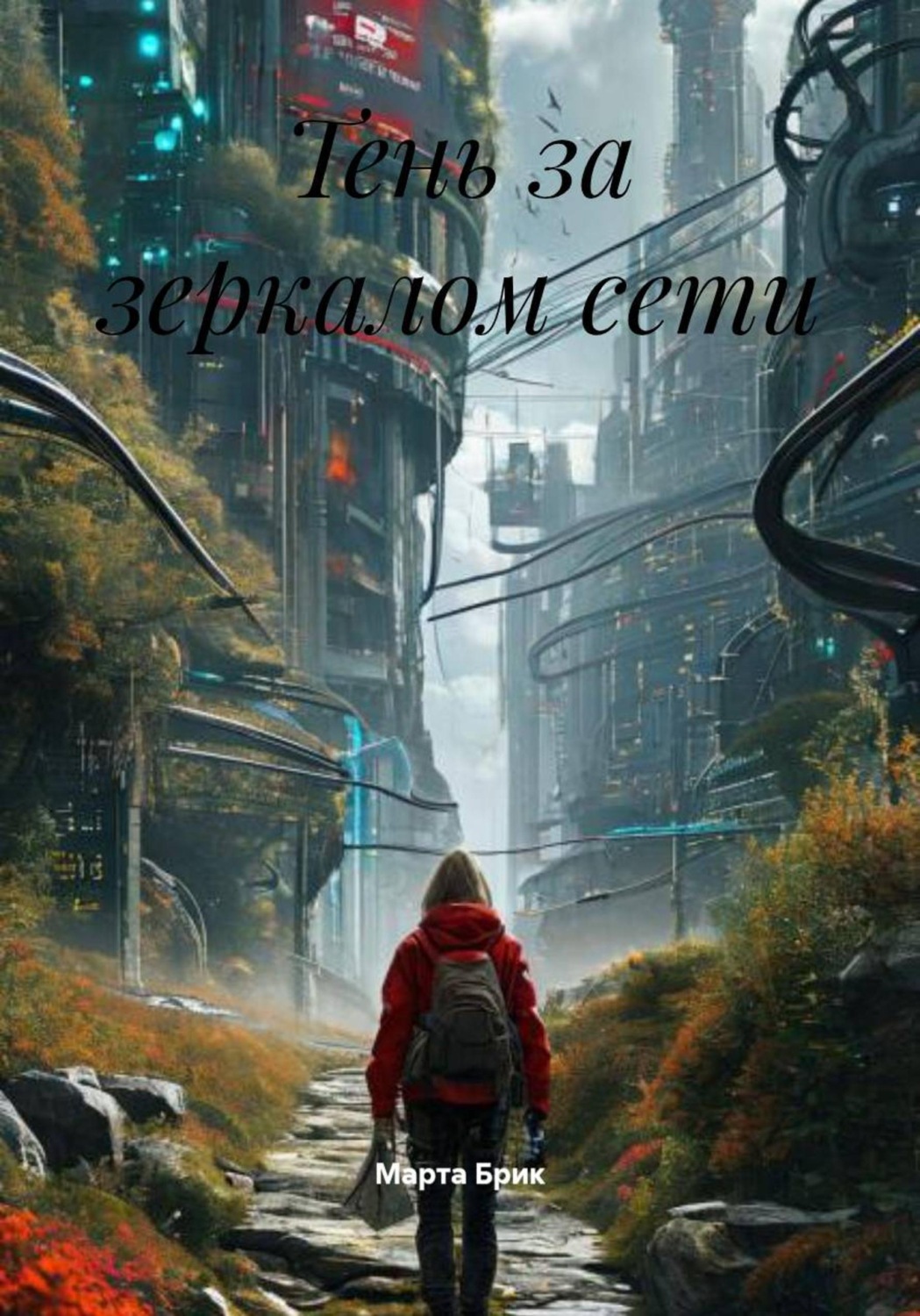 Обложка книги «Тень за зеркалом сети»