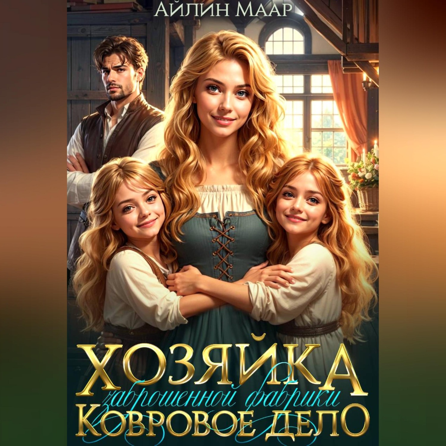 Обложка книги «Хозяйка заброшенной фабрики. Ковровое дело»