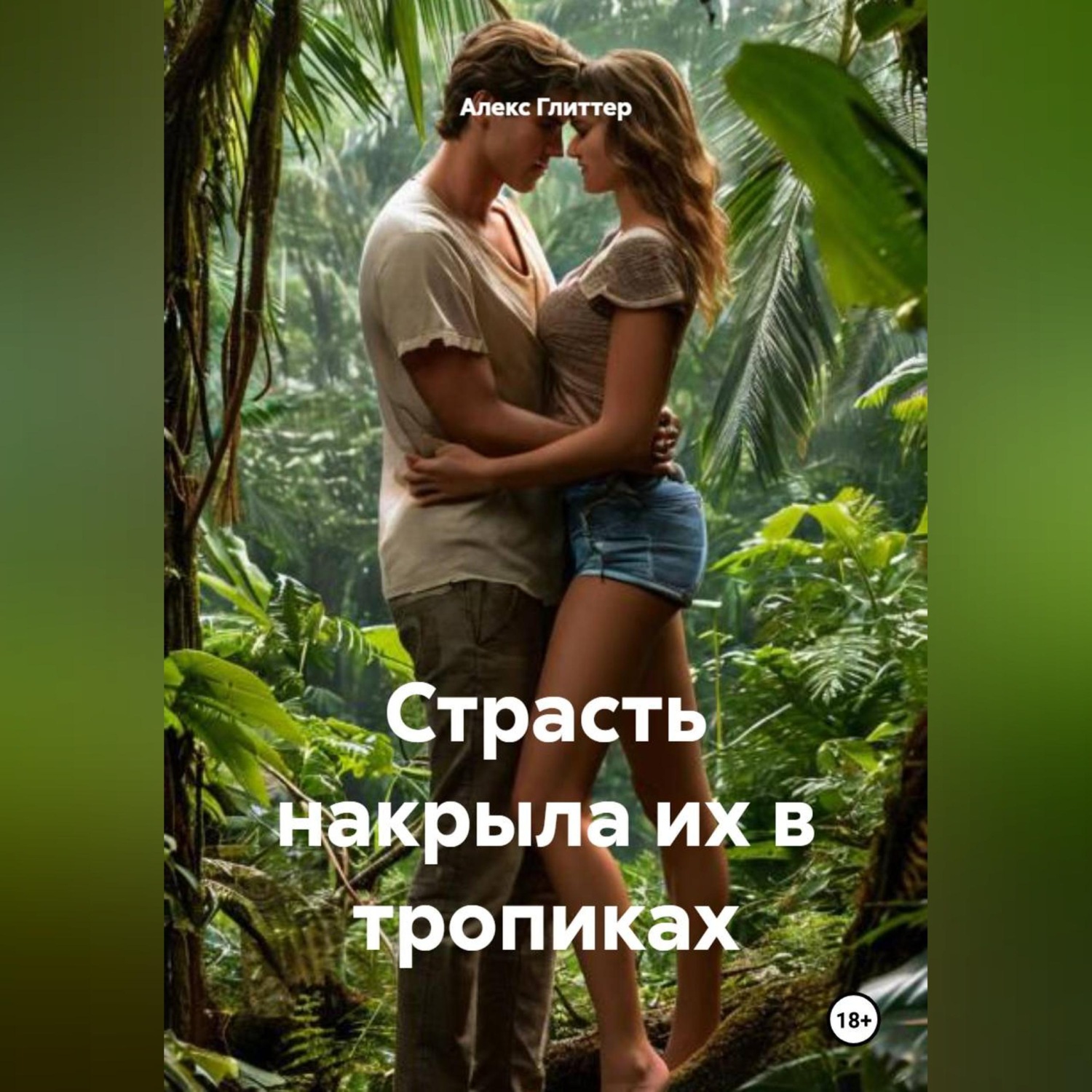 Обложка книги «Страсть накрыла их в тропиках»