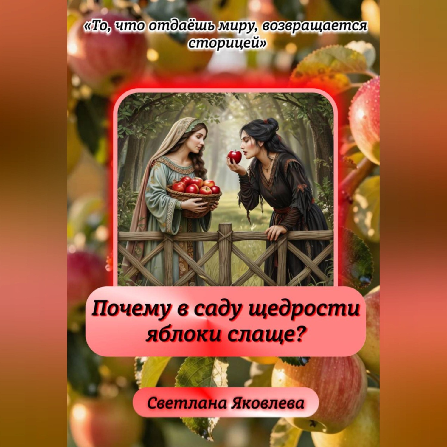 Обложка книги «Почему в саду щедрости яблоки слаще?»