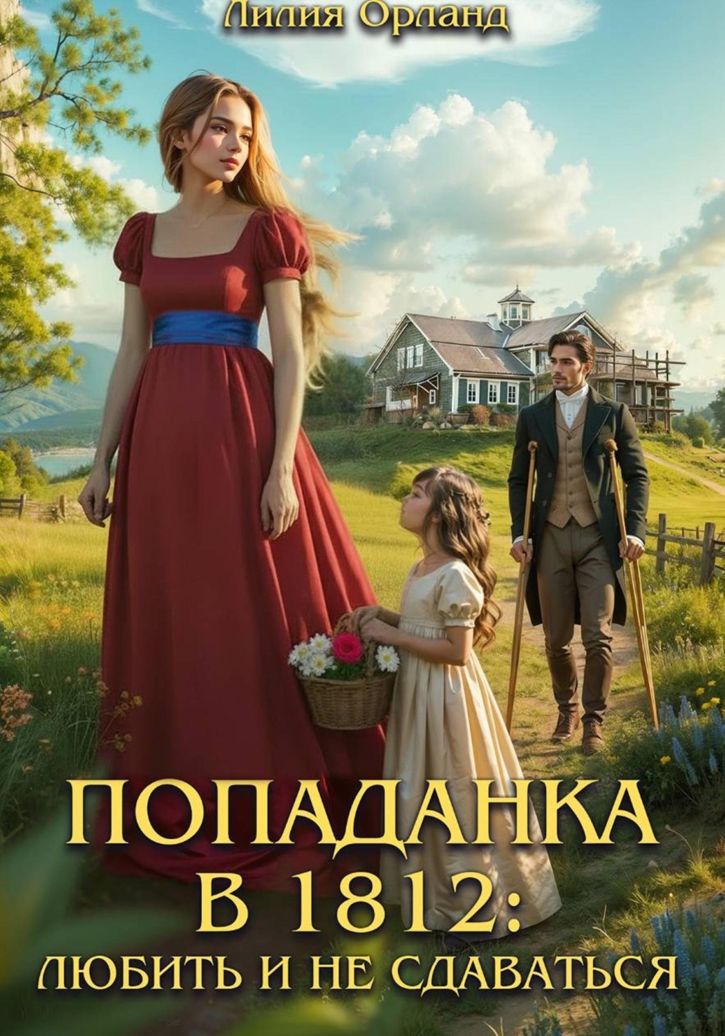 Обложка книги «Попаданка в 1812: Любить и не сдаваться»