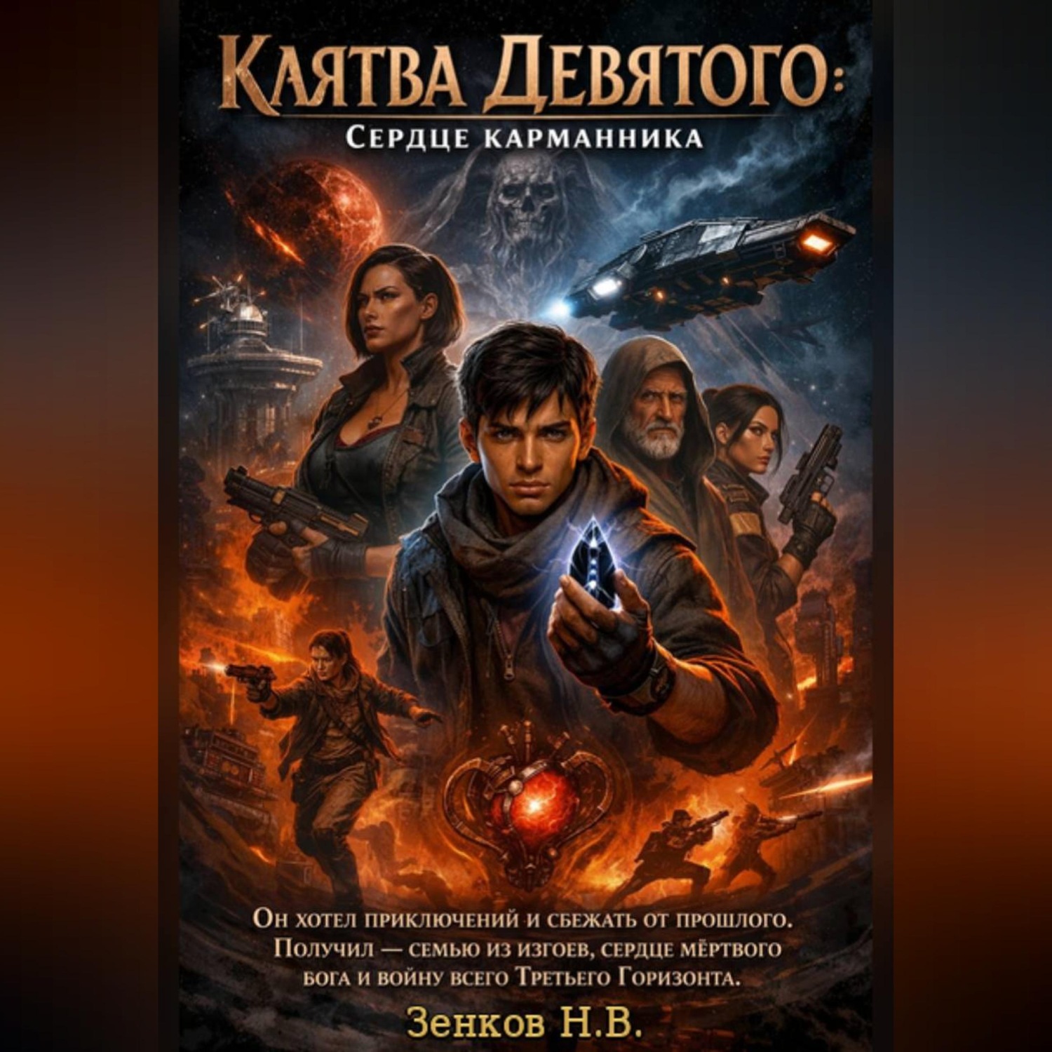 Обложка книги «Клятва Девятого: Сердце карманника»