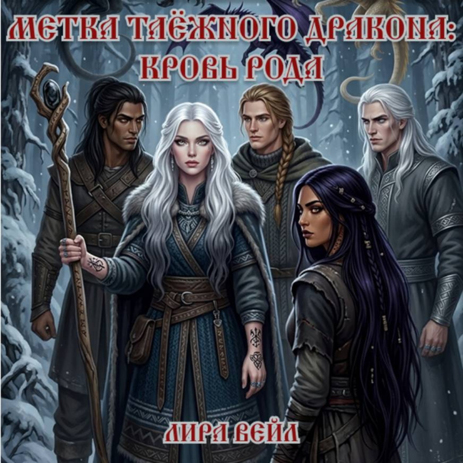 Обложка книги «Метка таёжного дракона: Кровь Рода (Авторское прочтение)»