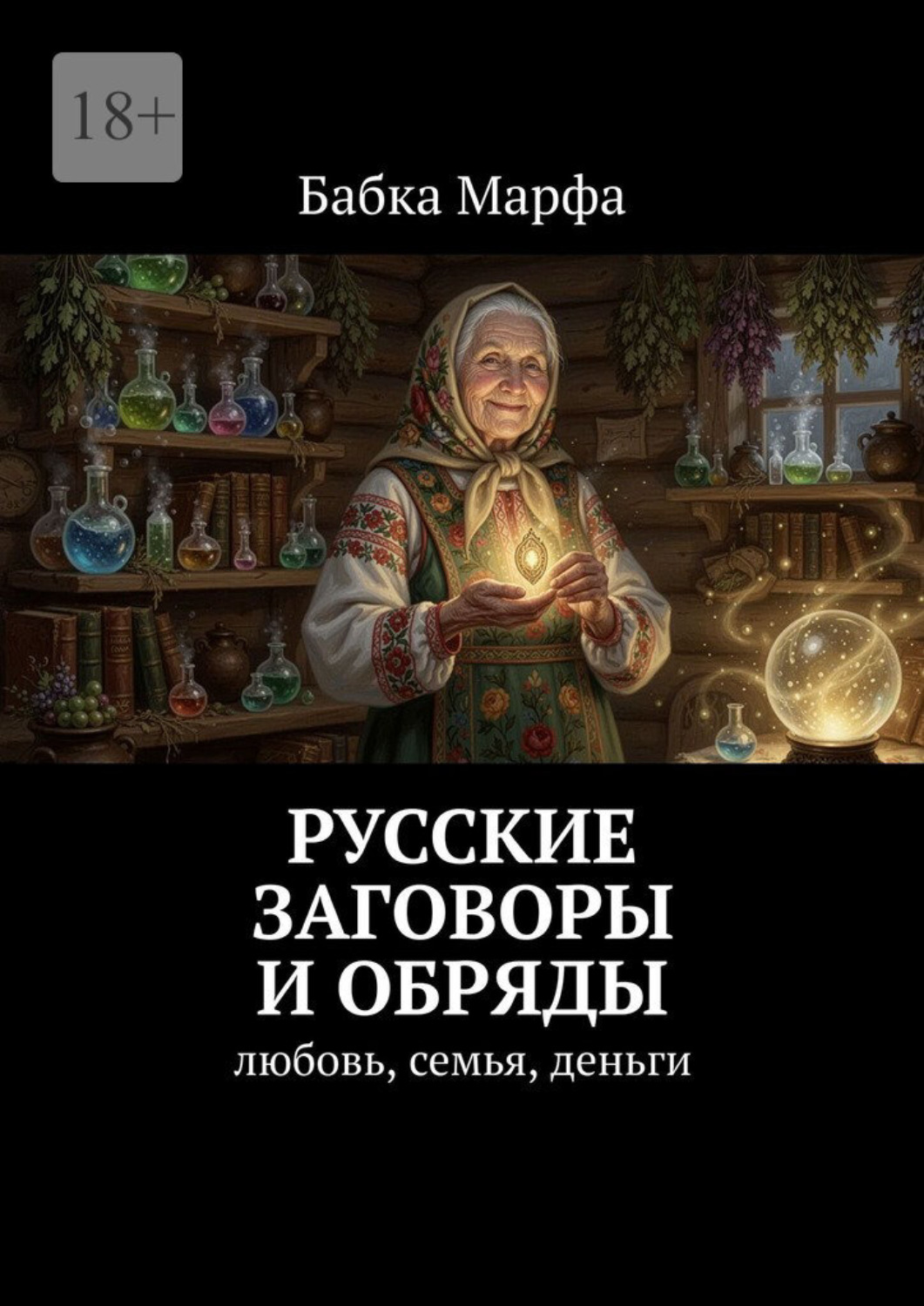 Обложка книги «Русские заговоры и обряды. Любовь, семья, деньги»