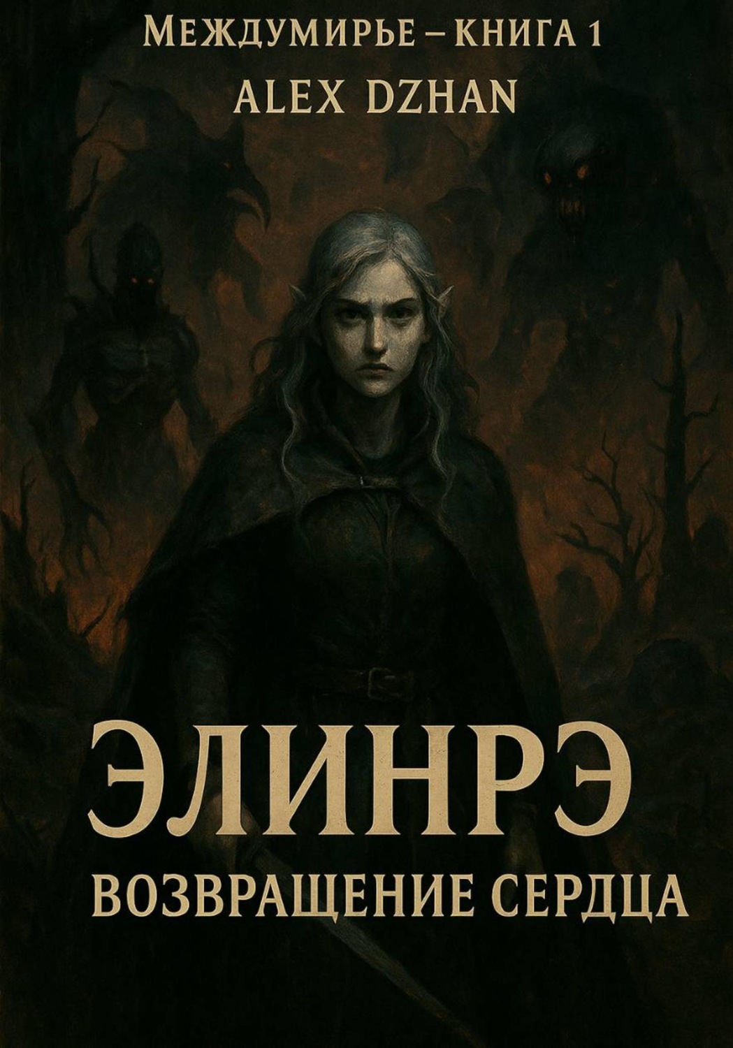 Обложка книги «Междумирье. Книга 1. Элинрэ. Возвращение сердца»