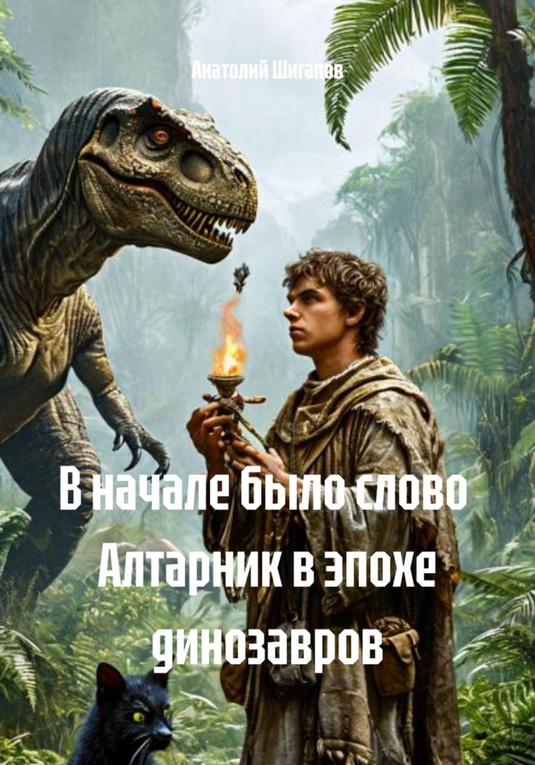Обложка книги «В начале было слово. Алтарник в эпохе динозавров»