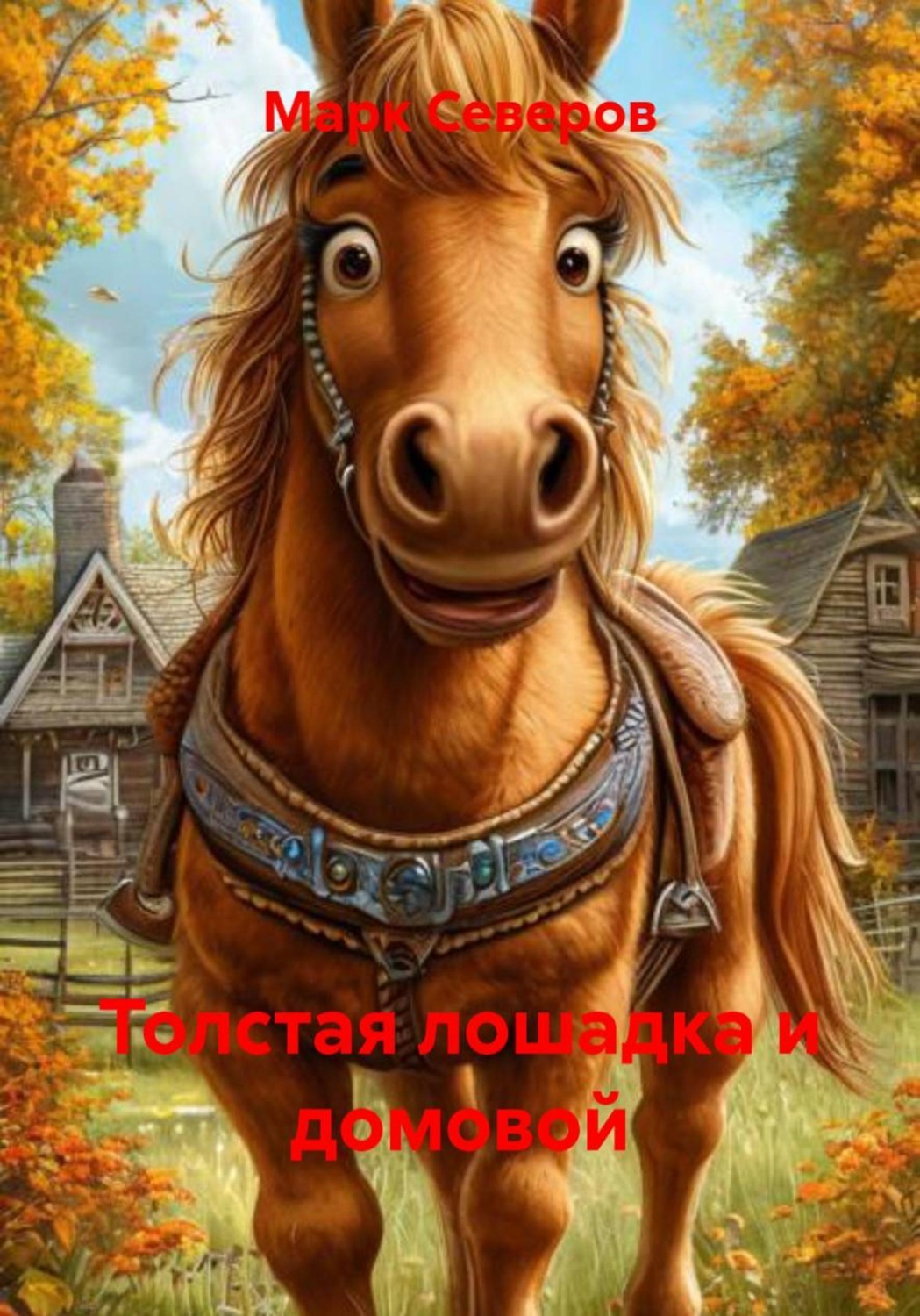 Обложка книги «Толстая лошадка и домовой»