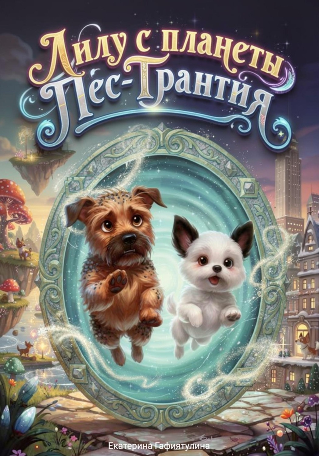 Обложка книги «Лилу с планеты Пес-Трантия»