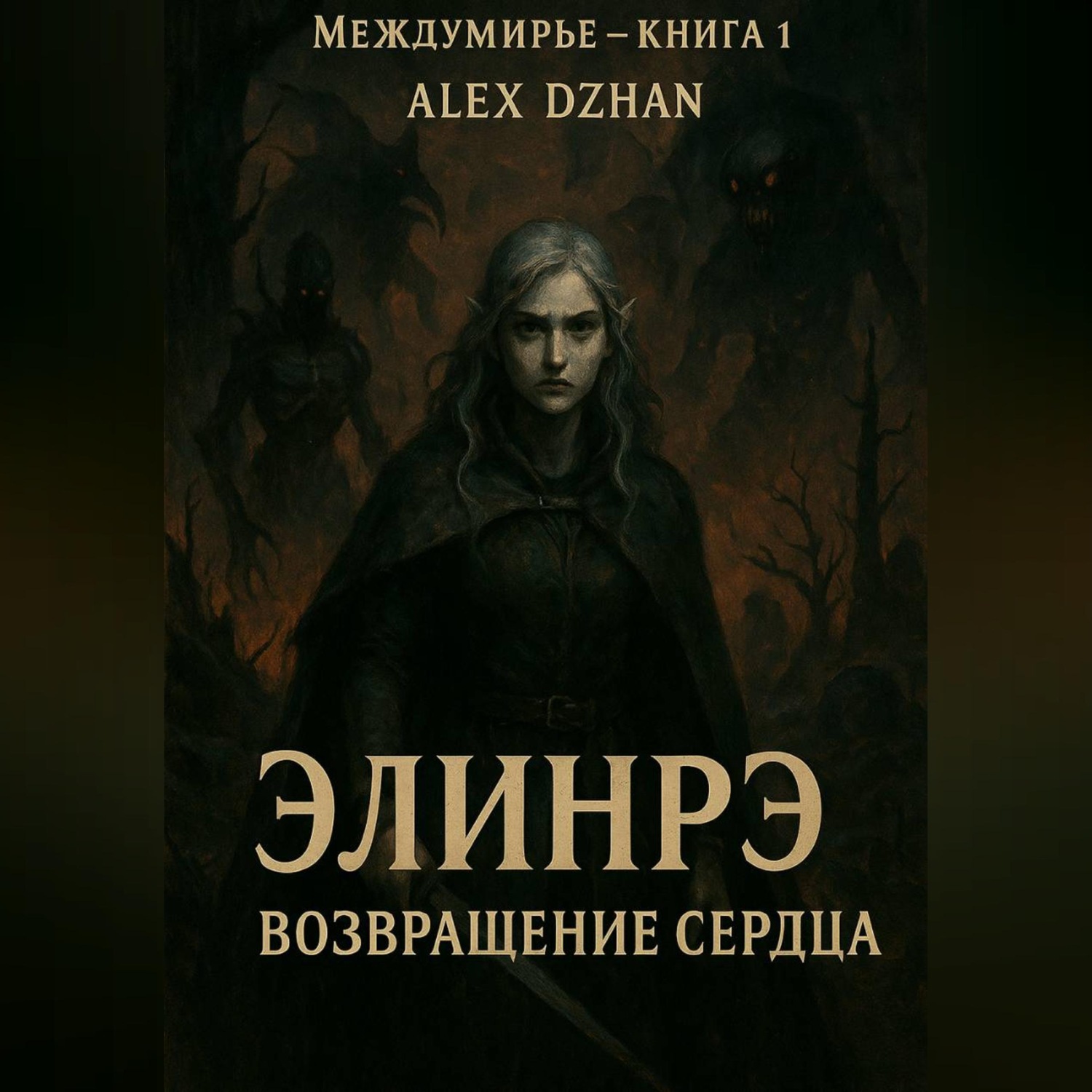 Обложка книги «Междумирье. Книга 1. "Элинрэ. Возвращение сердца"»