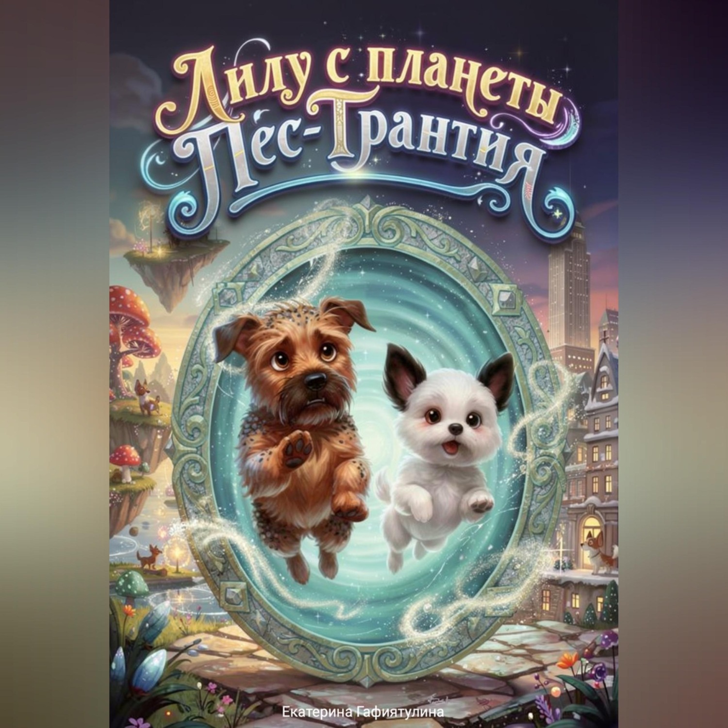 Обложка книги «Лилу с планеты Пес-Трантия»