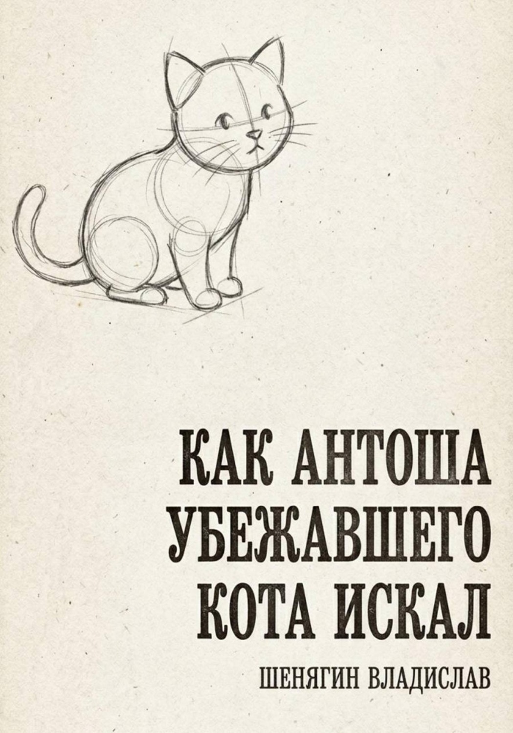 Обложка книги «Как Антоша убежавшего кота искал»
